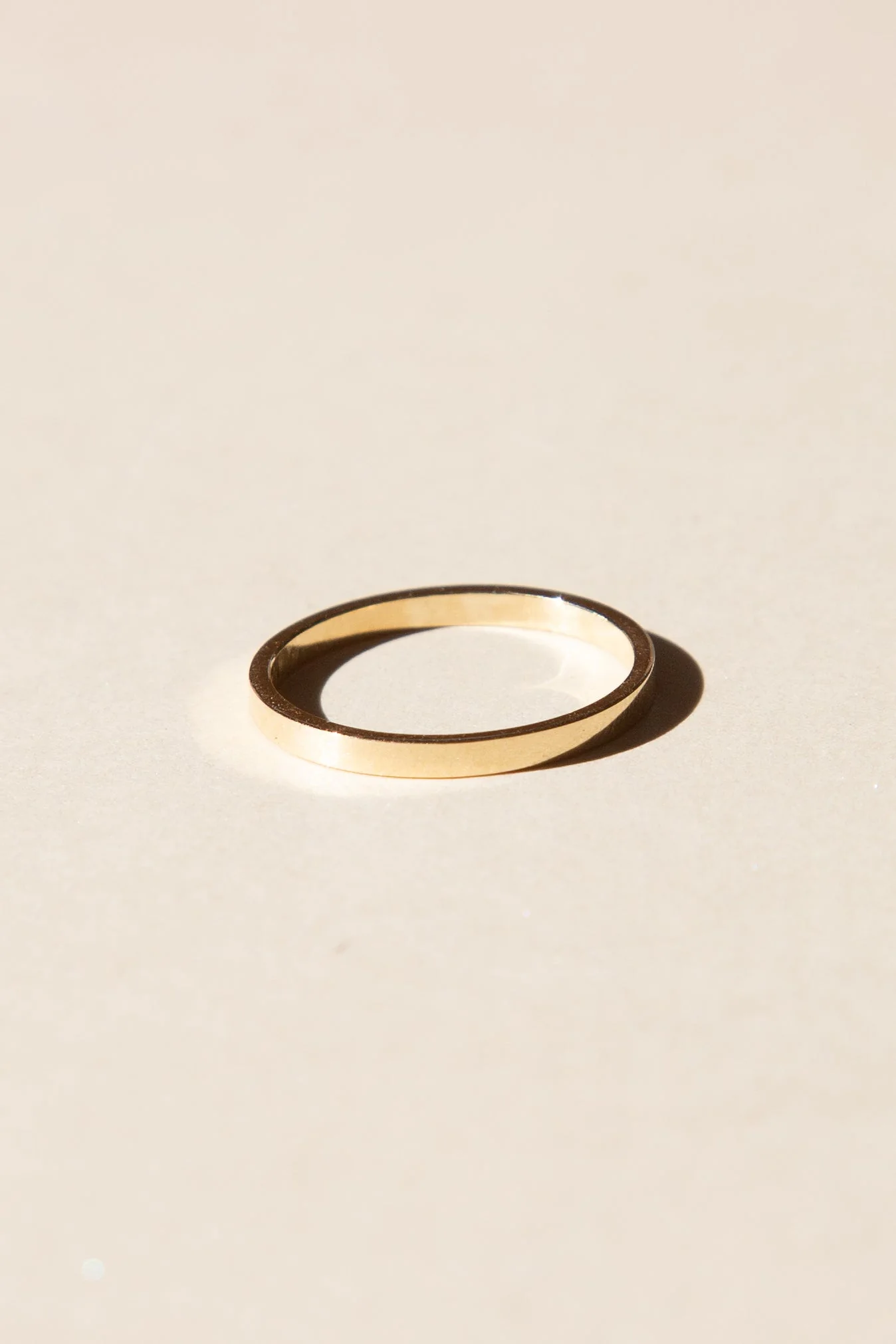 14K Square Band - 2mm - Image 4