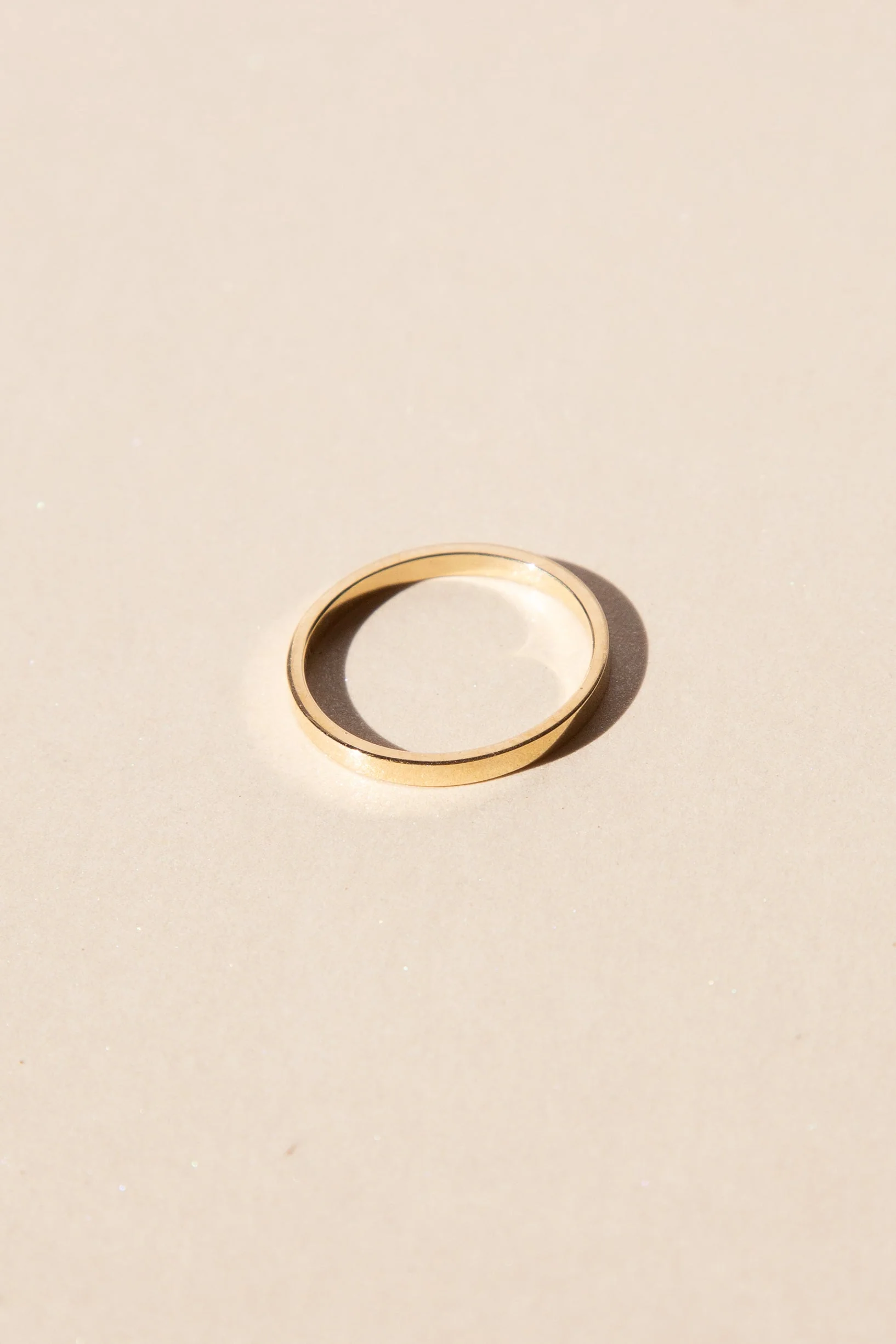 14K Square Band - 2mm - Image 5