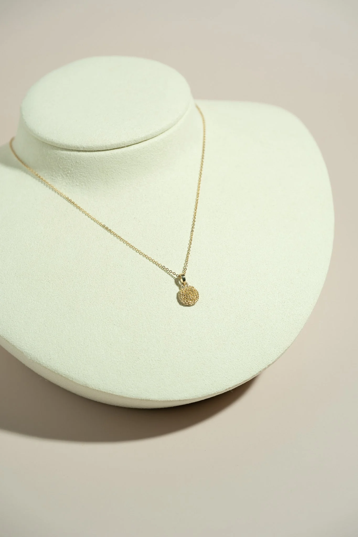 14K Cempasúchil Necklace - Image 3