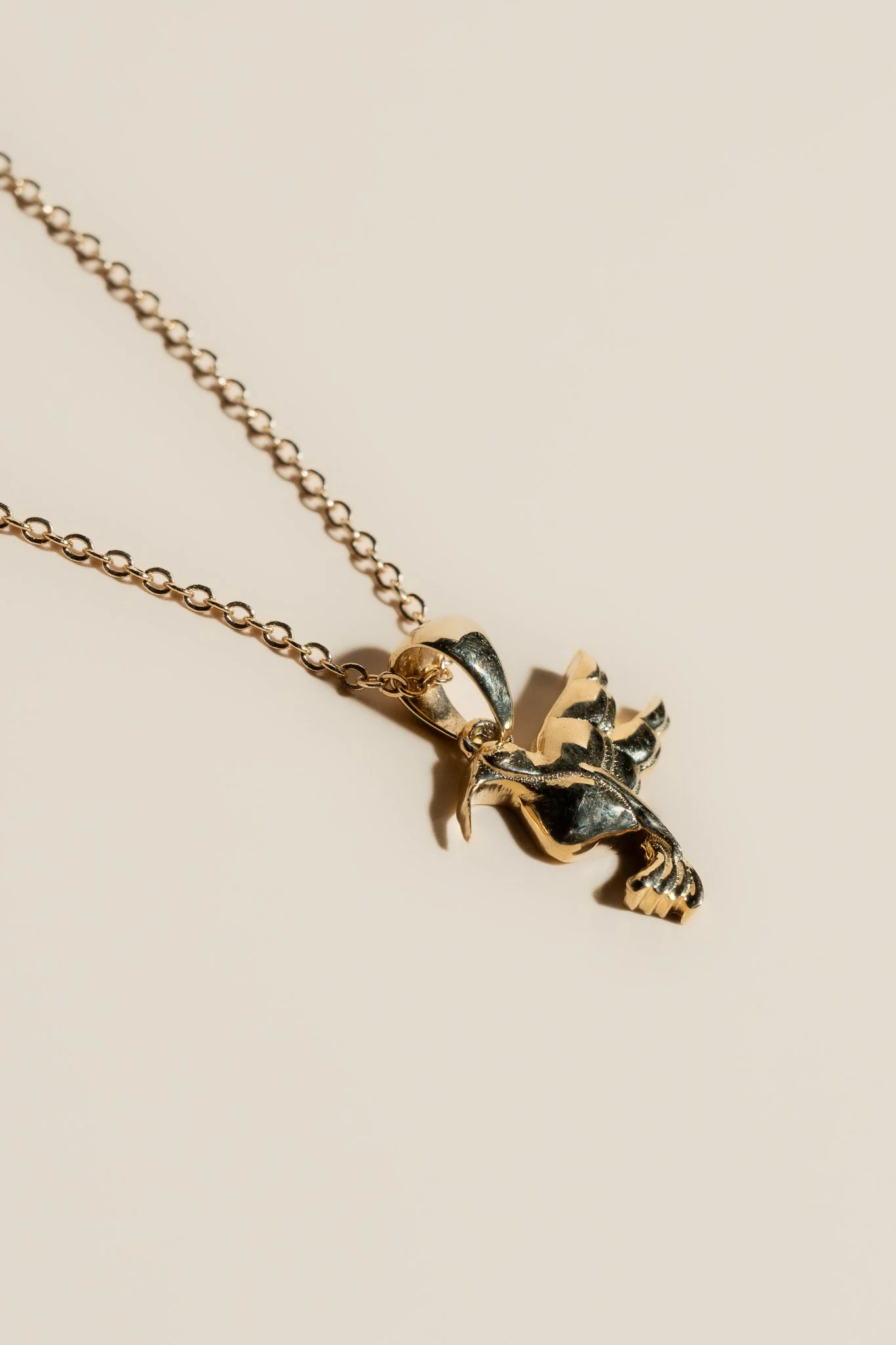 14K Colibrí Necklace - Image 3