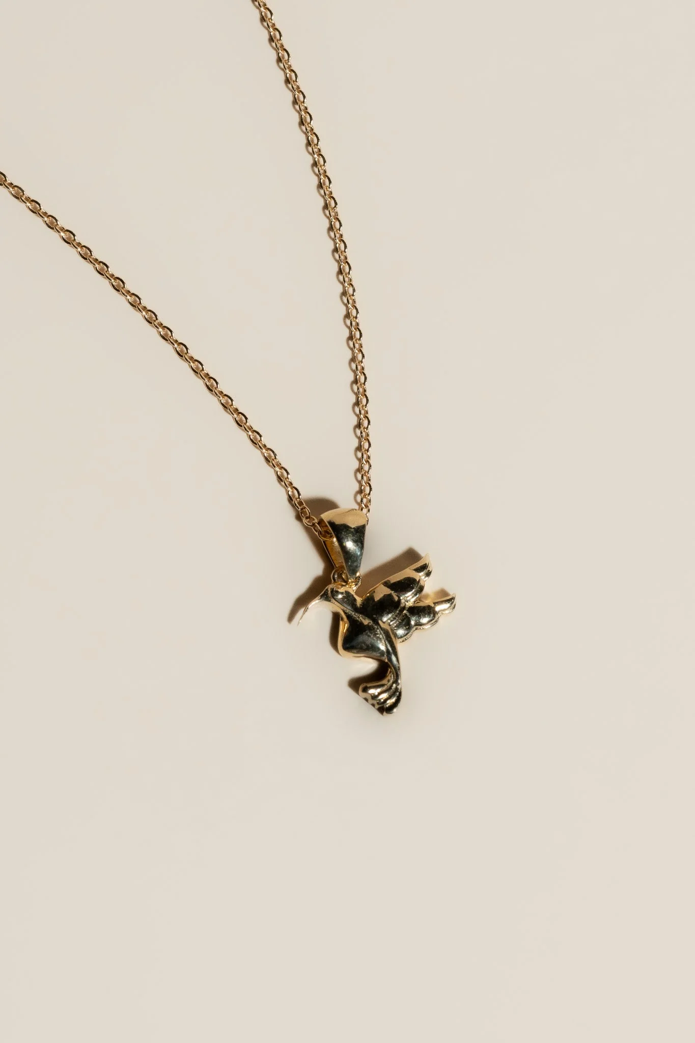 14K Colibrí Necklace - Image 4