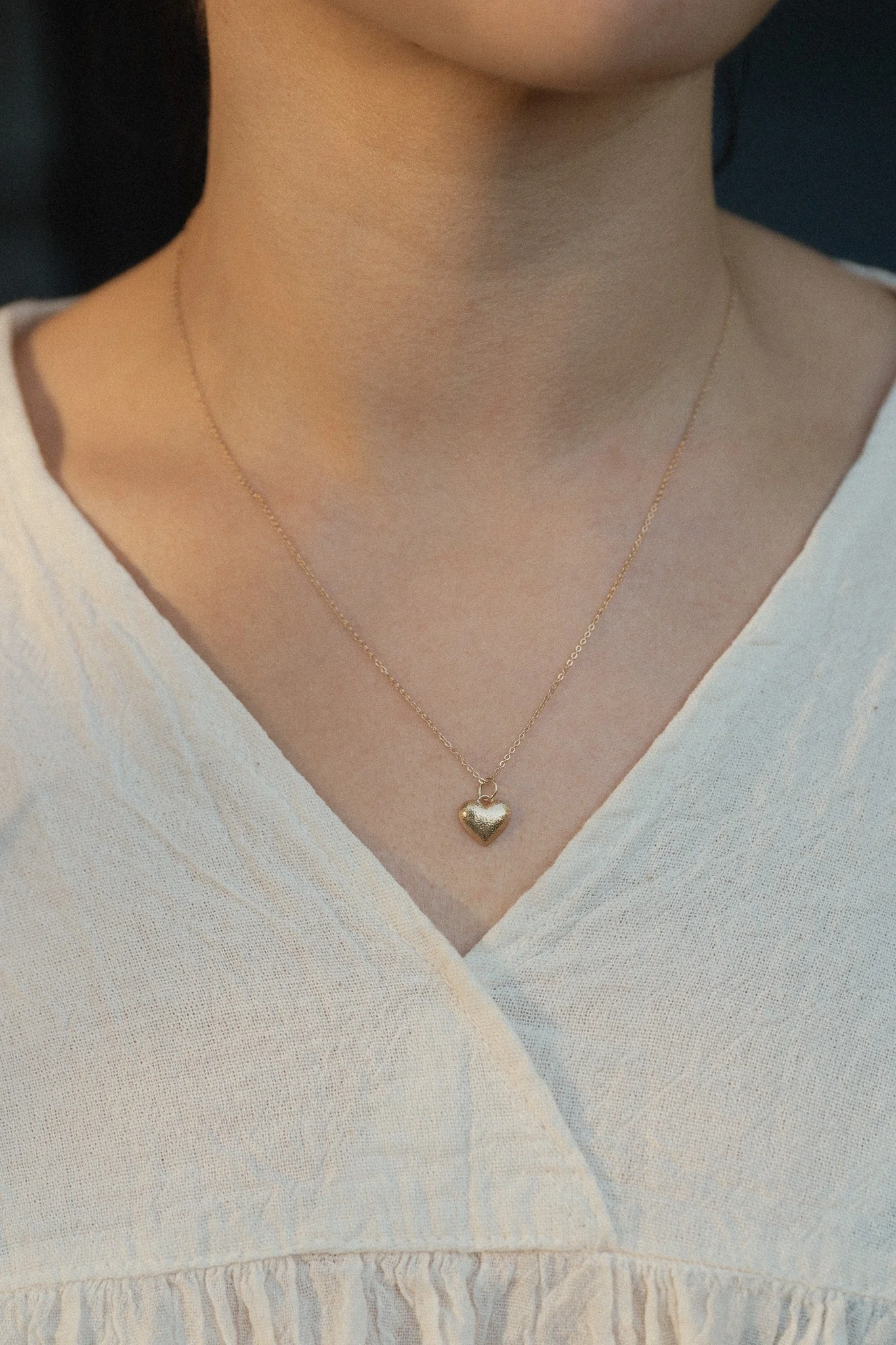 14K Corazon de Melon Necklace - Image 2