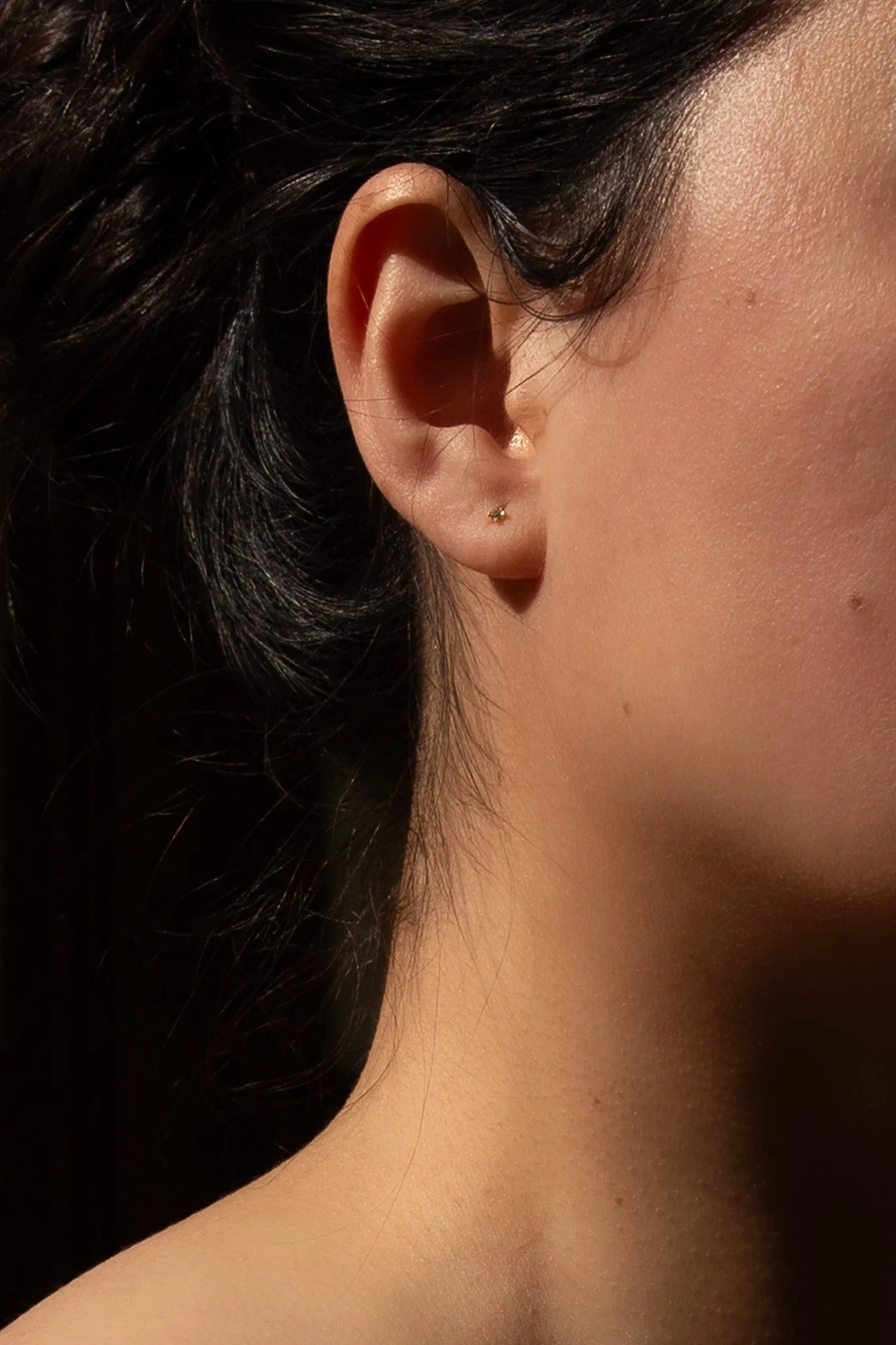 14K Diamond Stud - Image 3