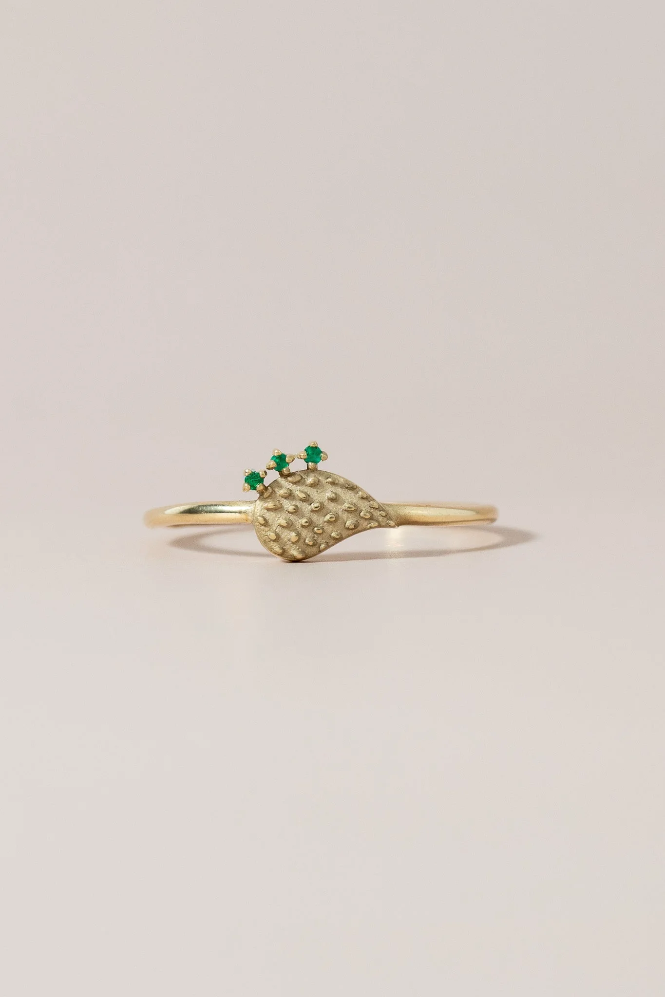 14K Emerald Nopalito Ring
