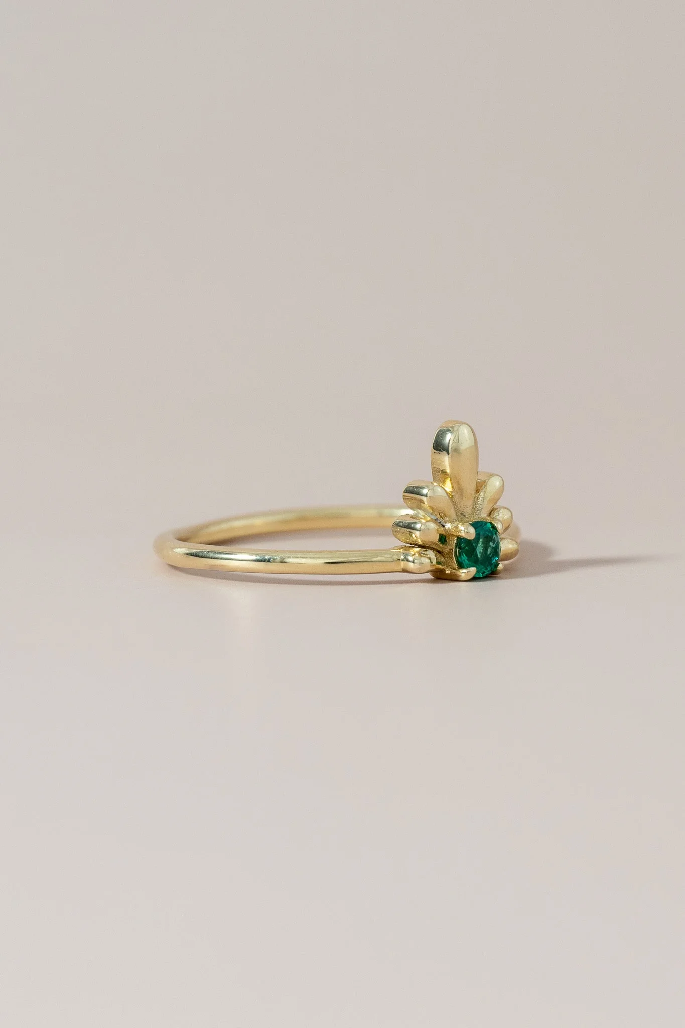 14K Emerald Talavera Ring - Image 3