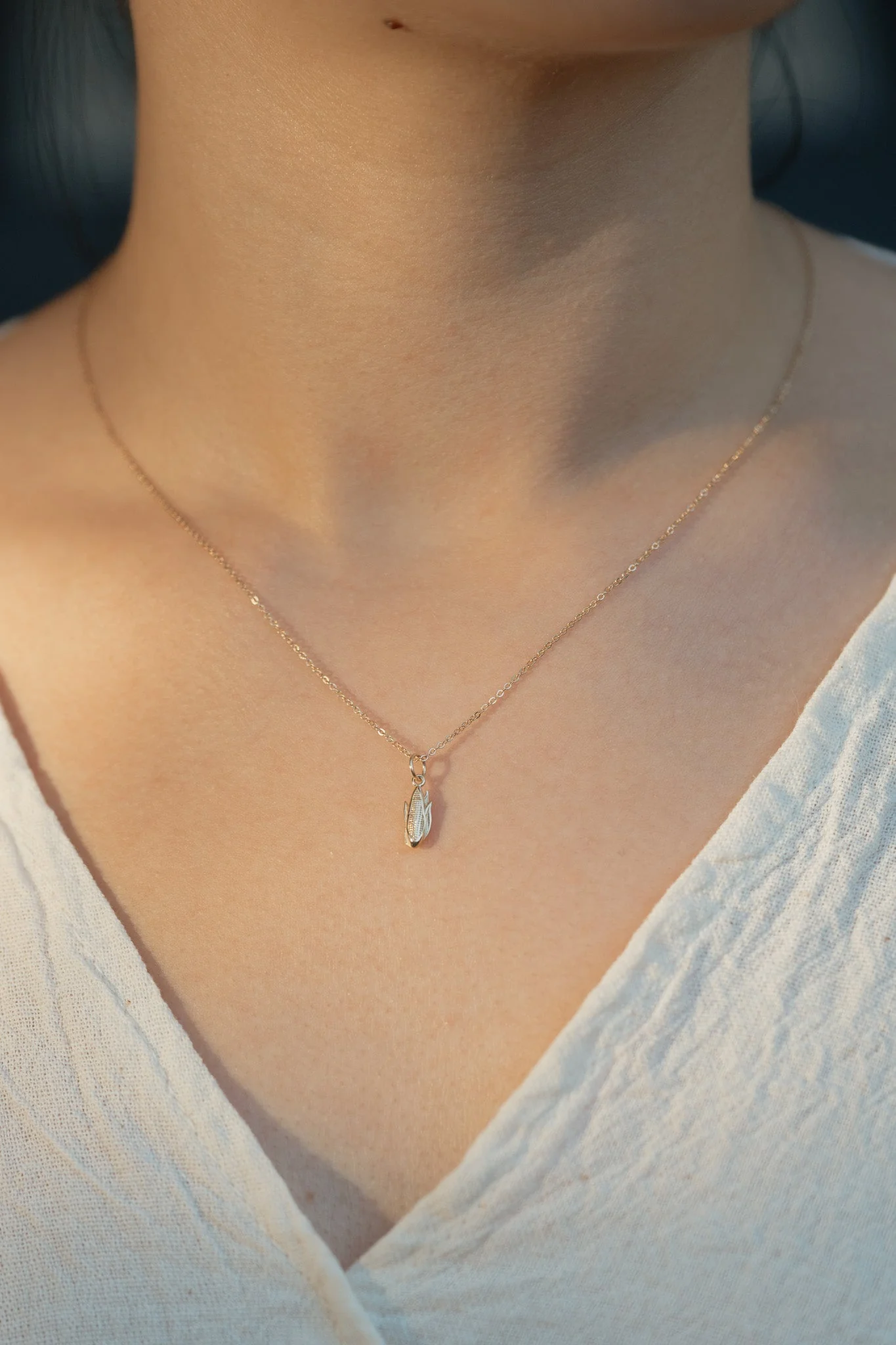 14K Elote Necklace - Image 3