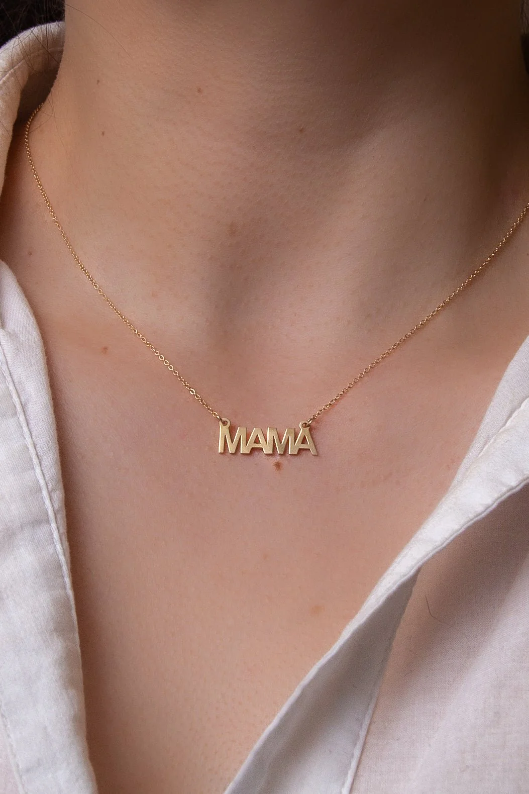 14K MAMA Necklace