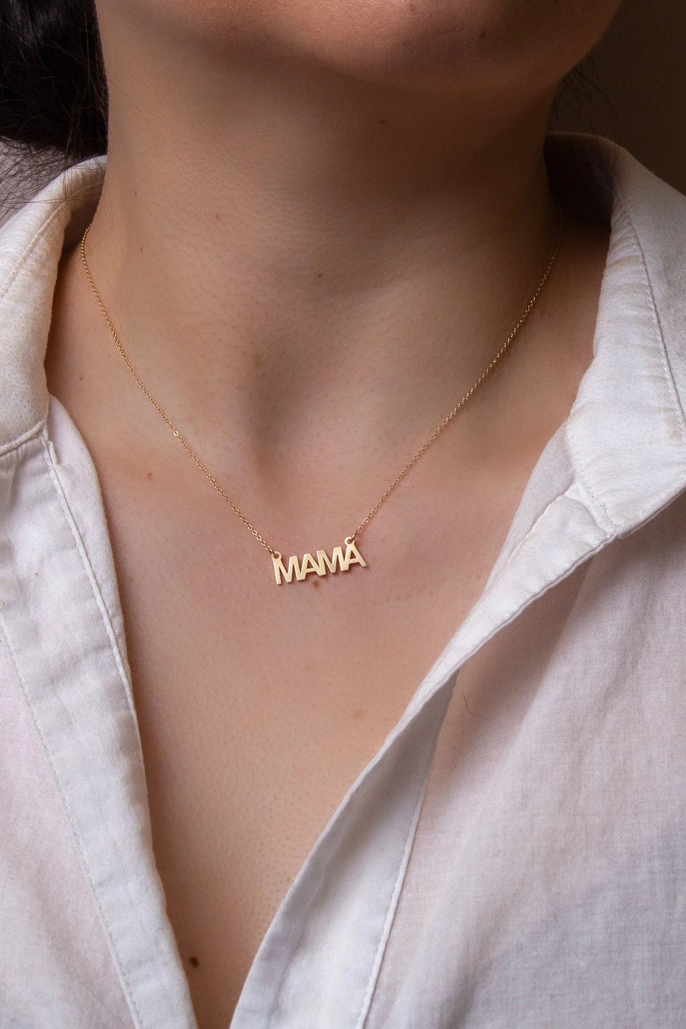 14K MAMA Necklace - Image 5