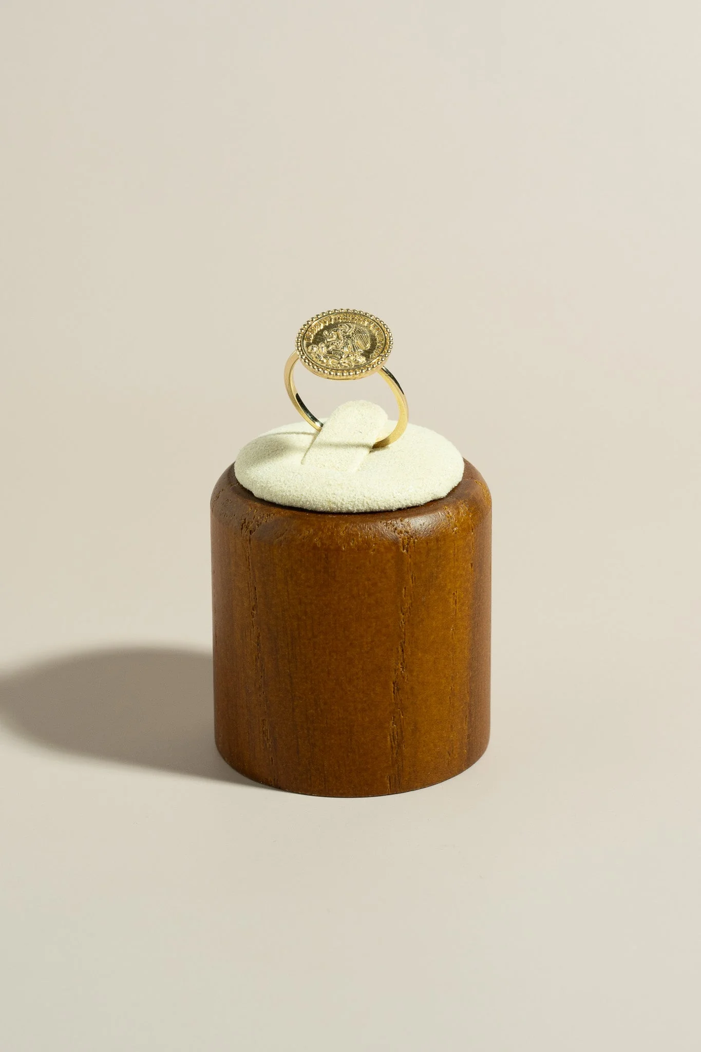 14K Mexican Coin Ring - Image 5
