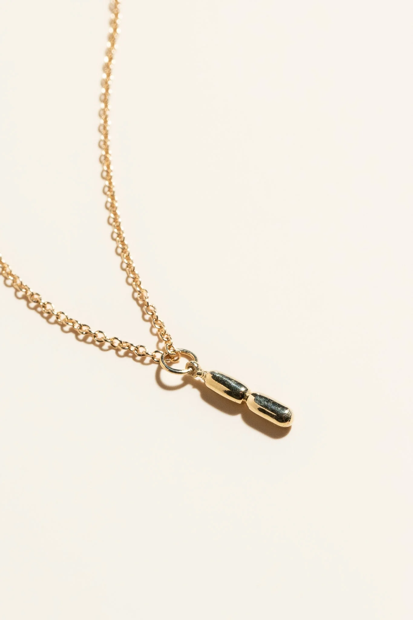 14K Mini Bolis Necklace - Image 3