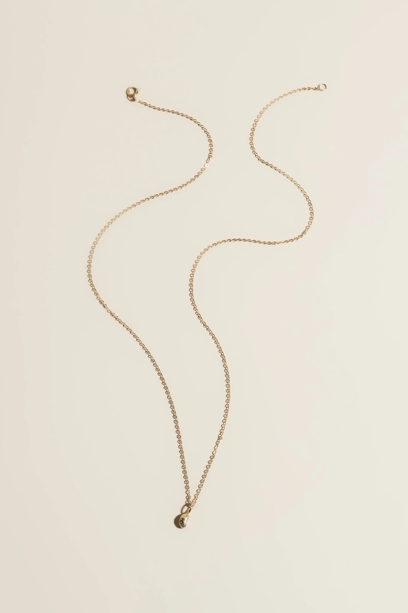 14K Mini Frijolito Necklace - Image 5