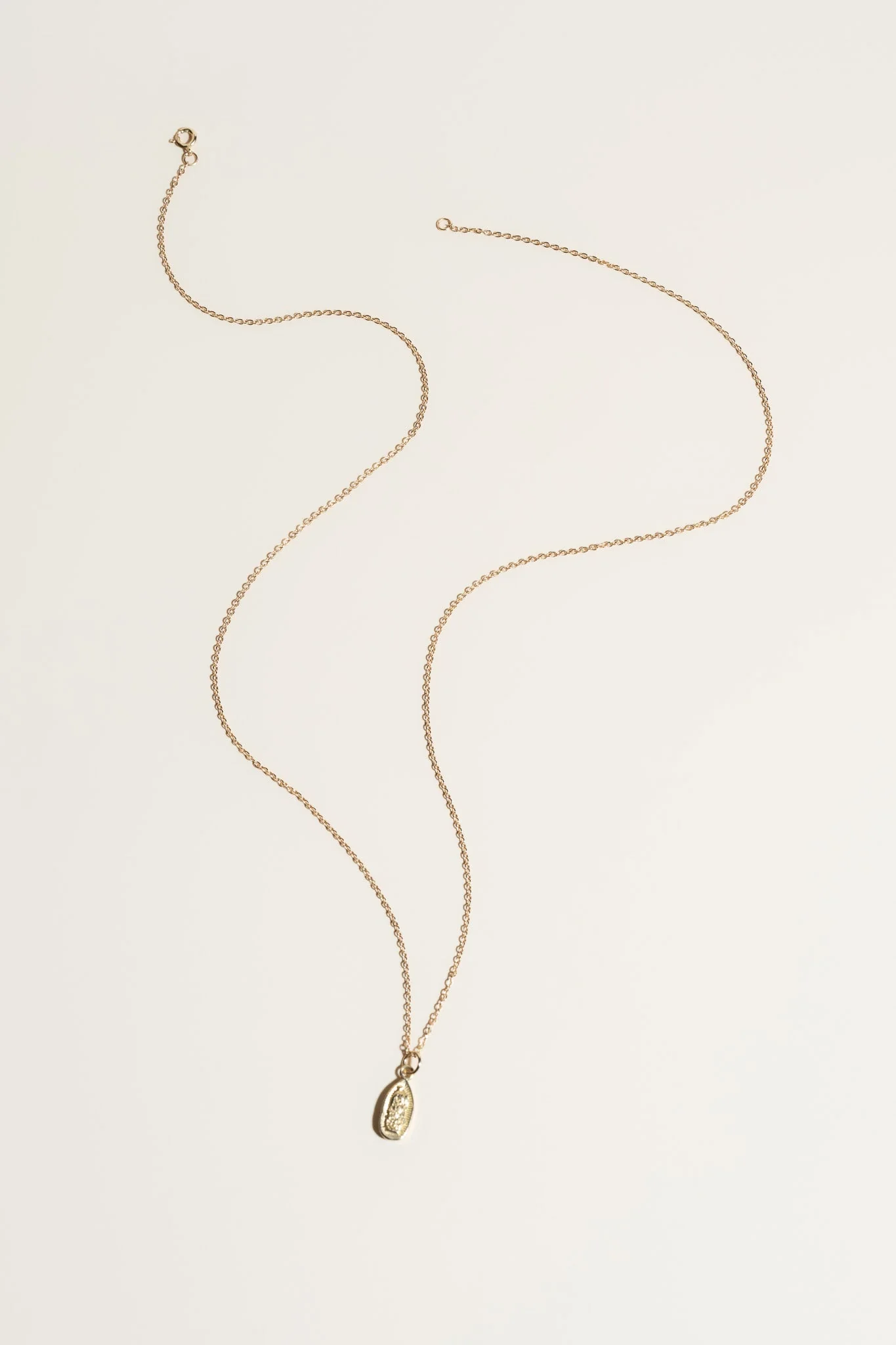 14K Mini Guadalupe Necklace - Image 4