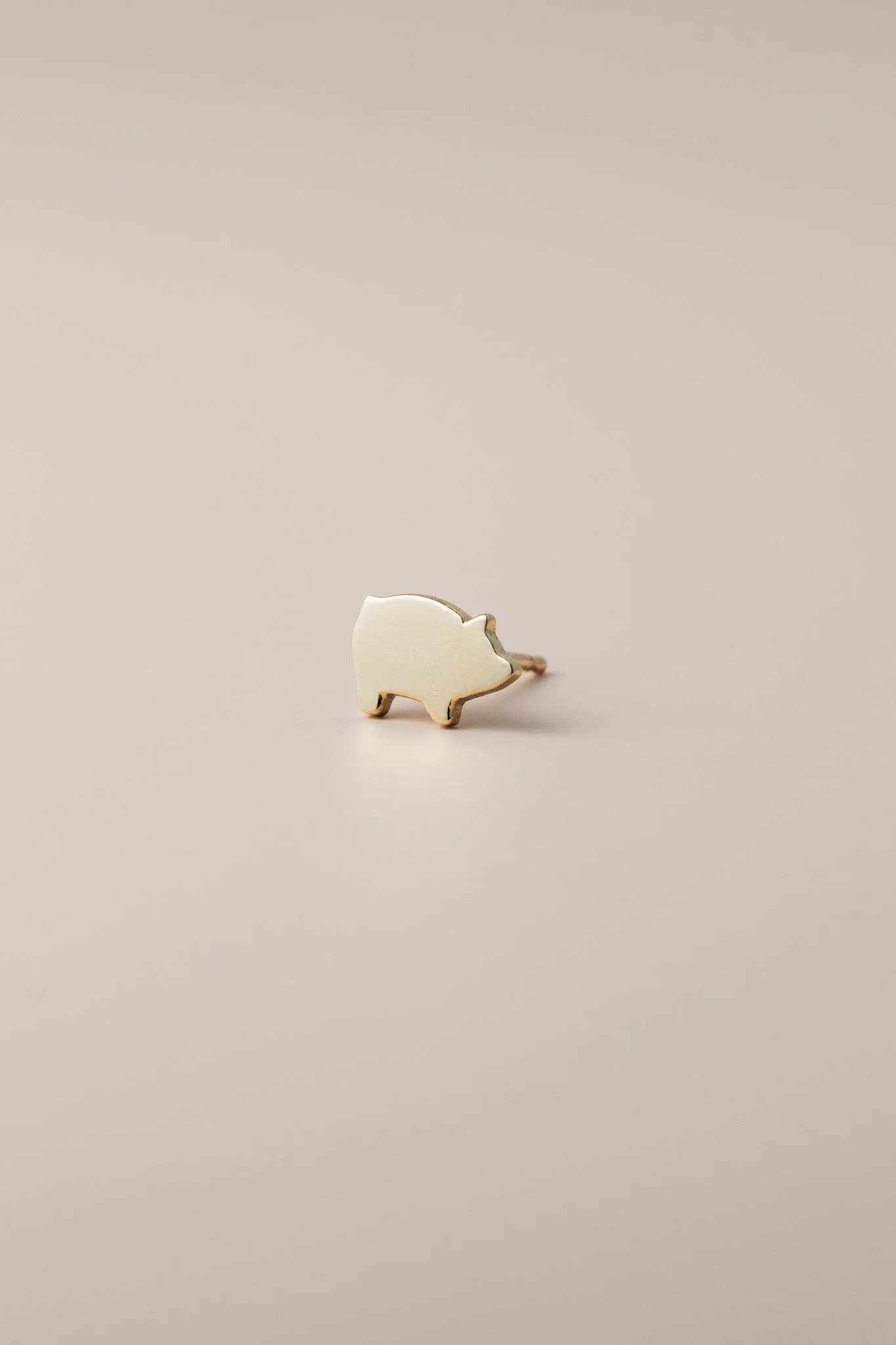 14K Mini Marranito Stud