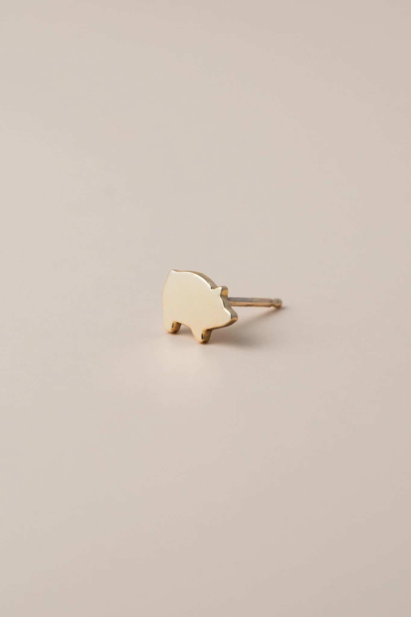 14K Mini Marranito Stud - Image 3