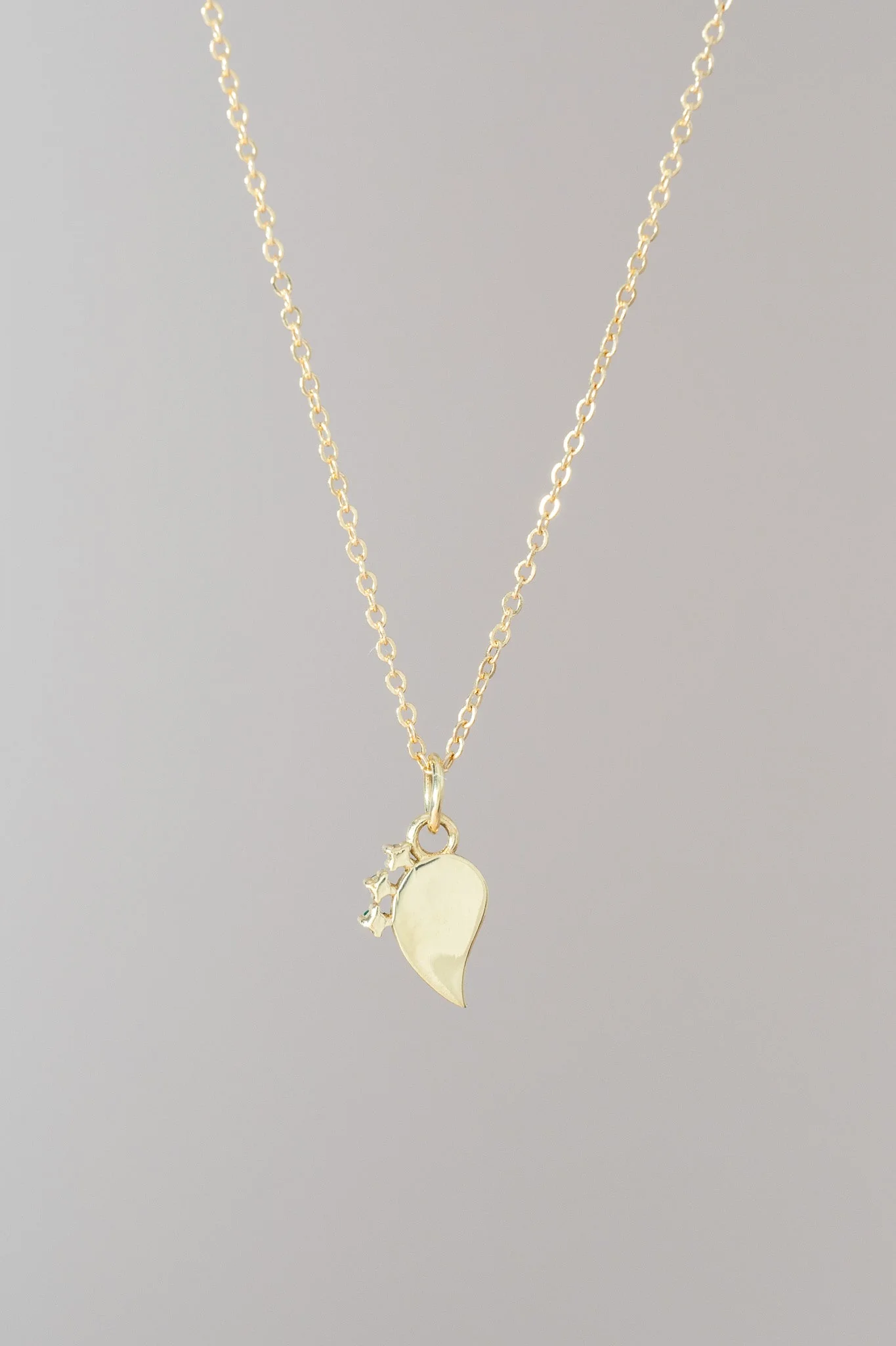 14K Ruby Tunas Nopalito Necklace  - Image 5