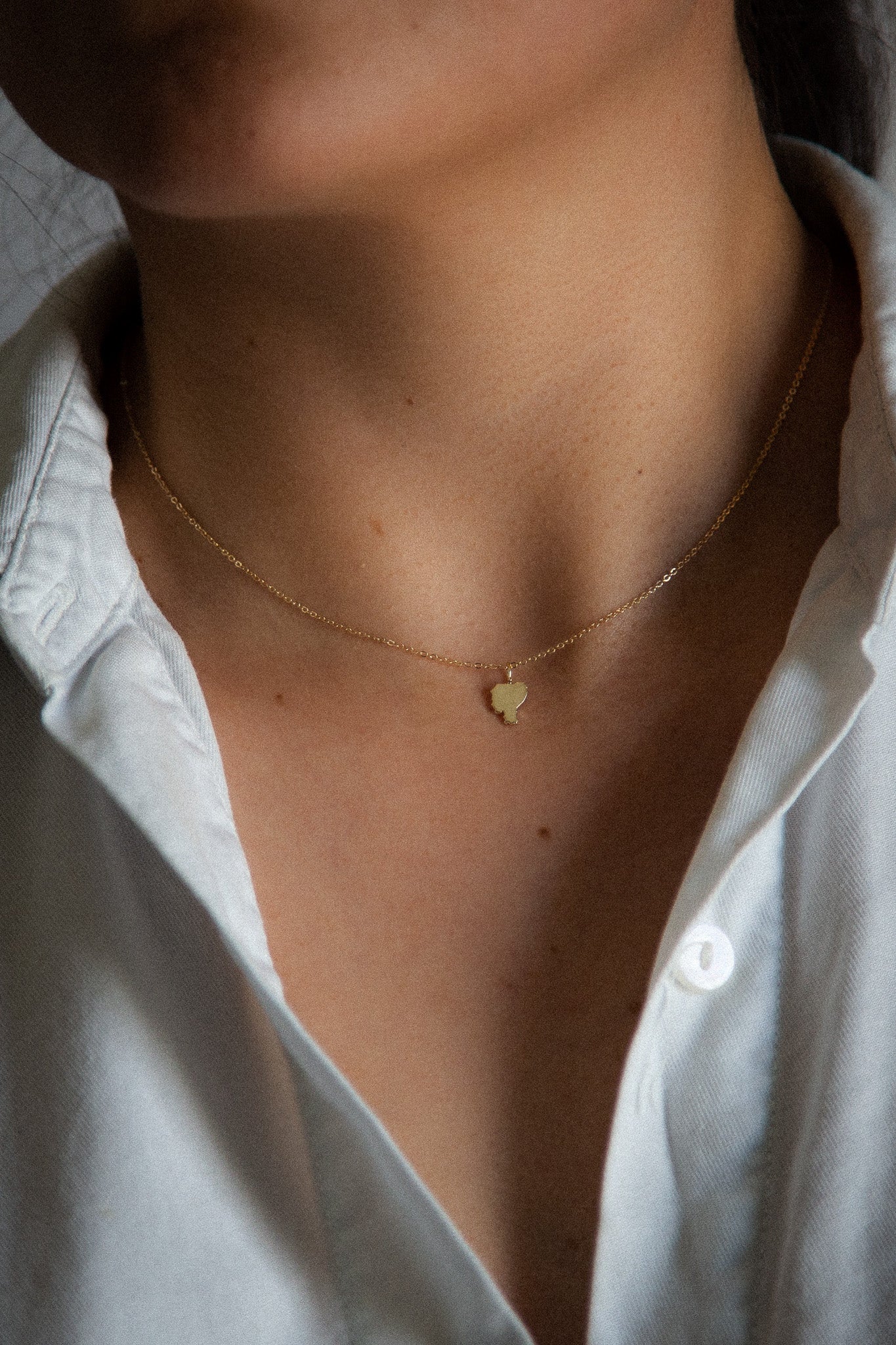 14K Mini Origin 'Ecuador' Necklace - Image 4