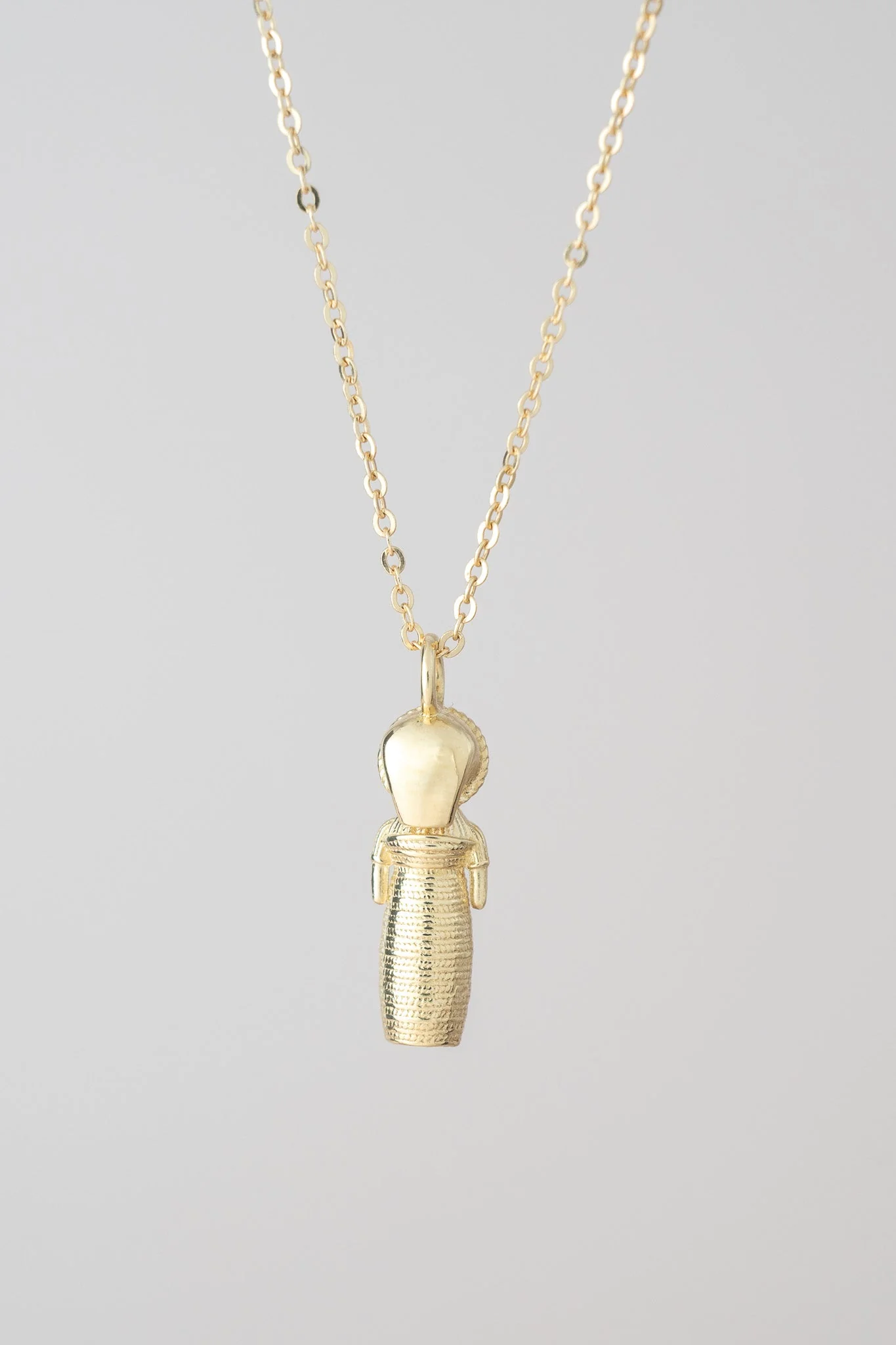 14K Quitapena Worry Doll Necklace - Image 3