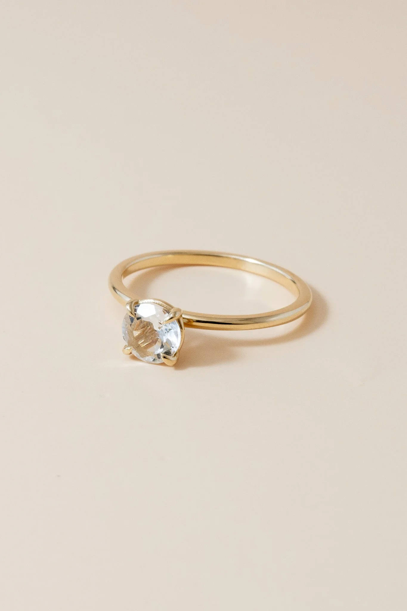 Round Diamond Solitaire Ring - Image 4