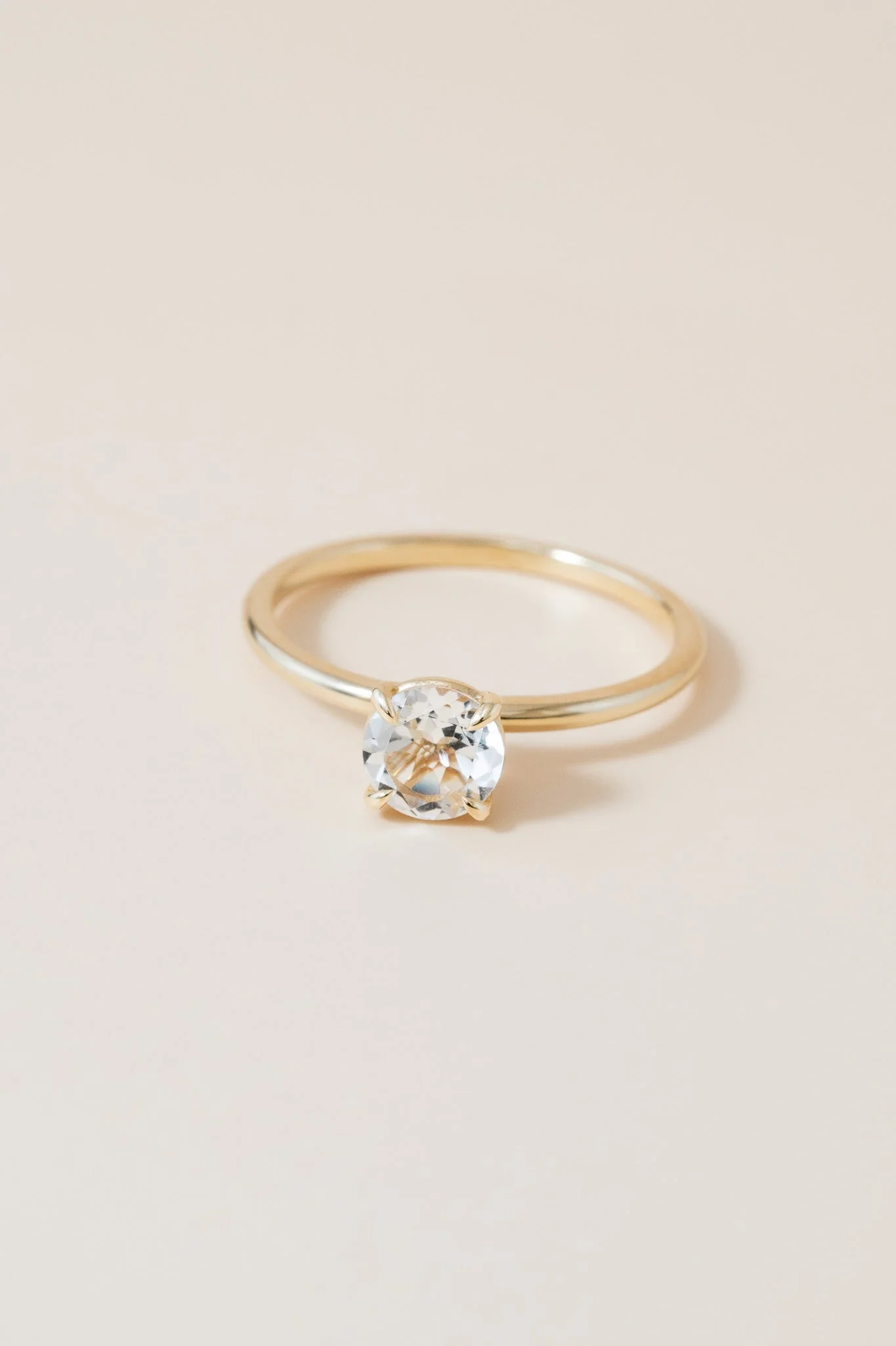Round Diamond Solitaire Ring - Image 5