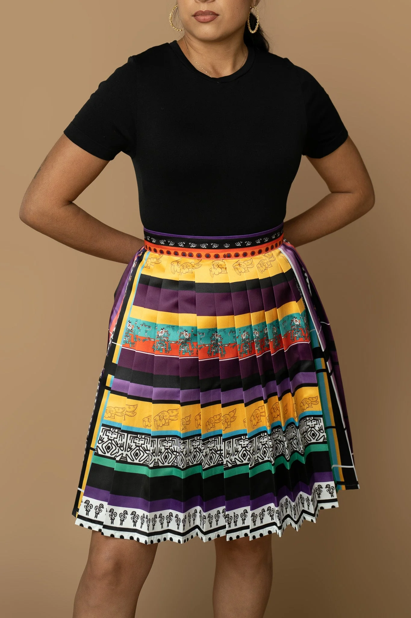 Amate Pleated Skirt - Image 3