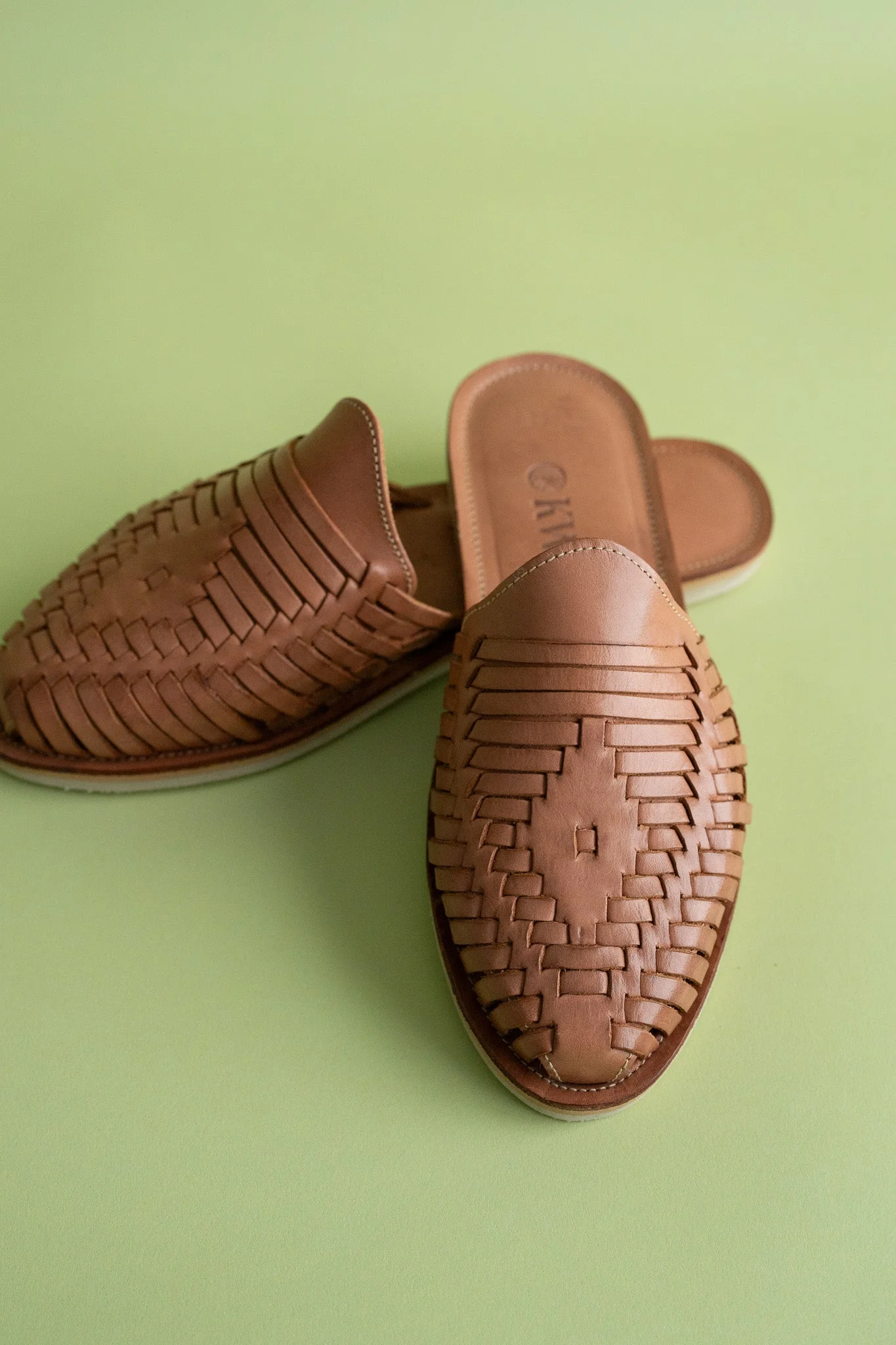 Andy Mule Huaraches - Tan - Image 7