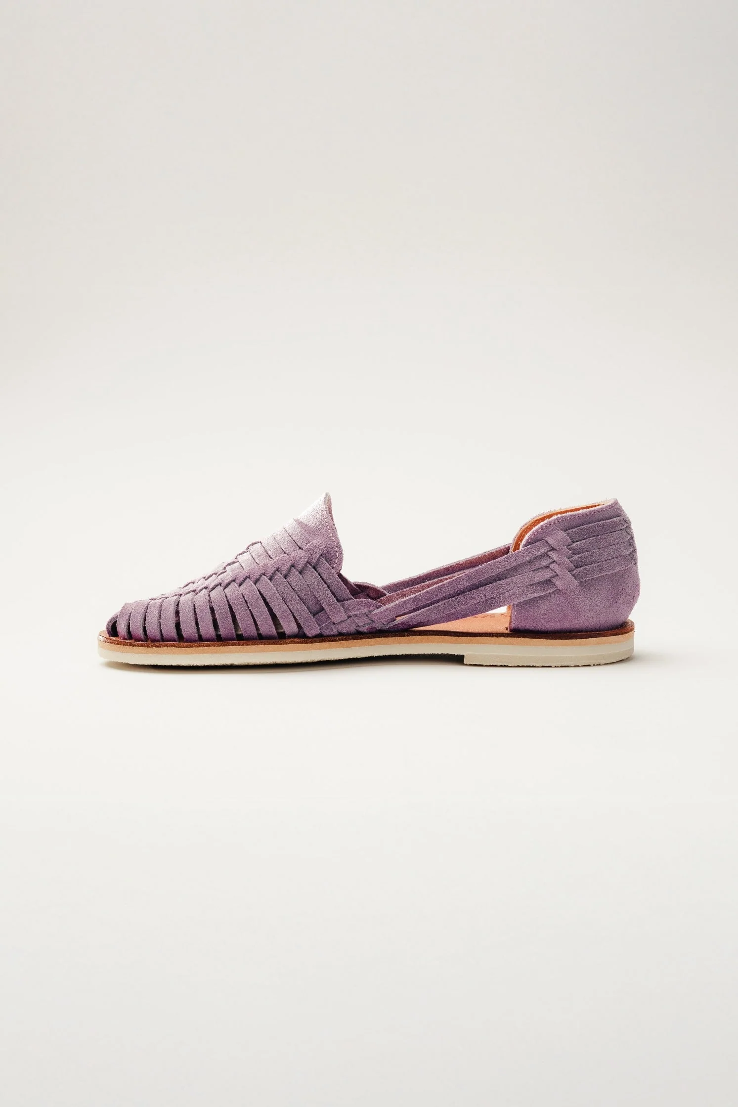 Andy Suede Huaraches - Lilac - Image 5