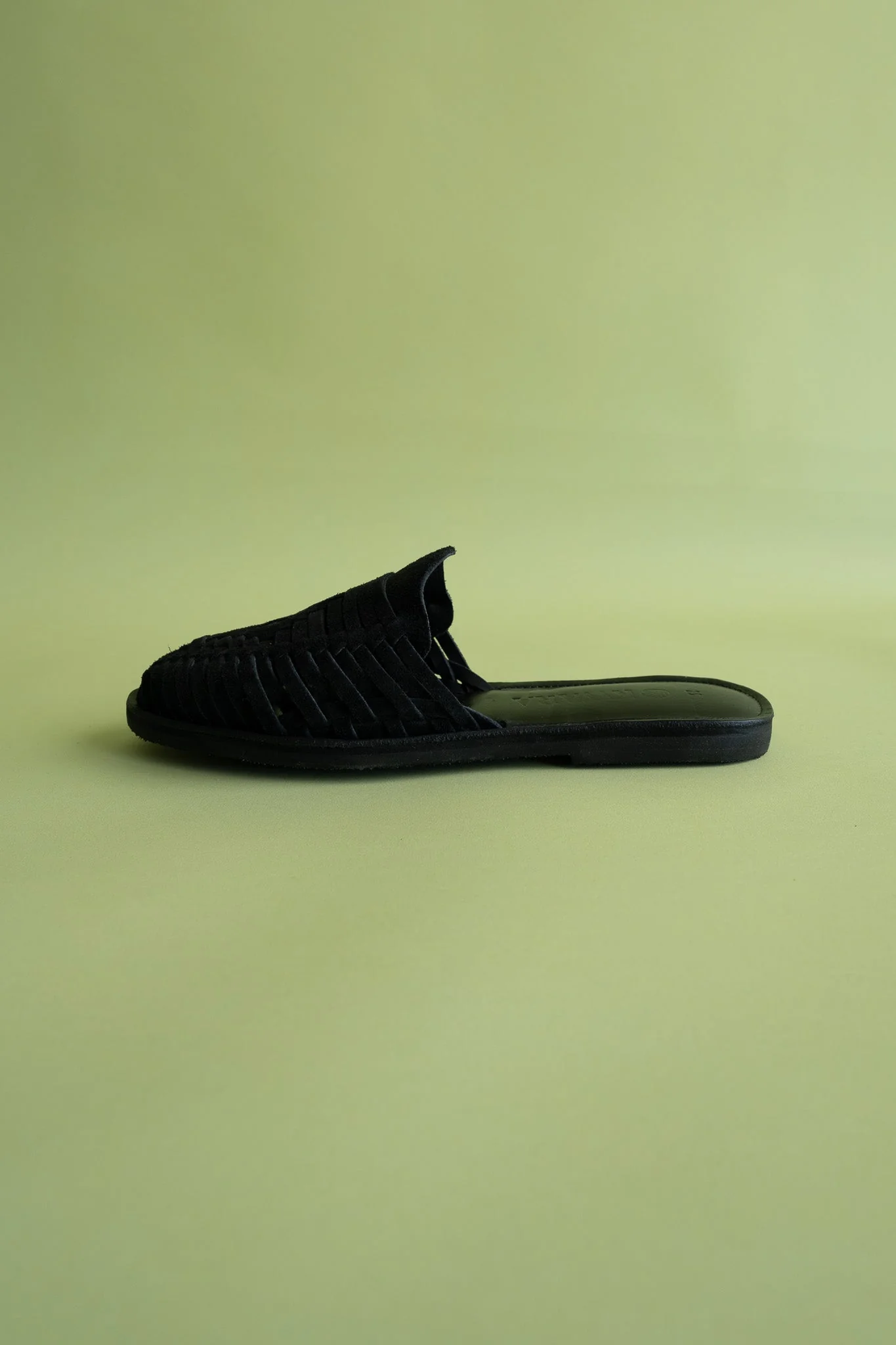 Andy Suede Mule Huaraches - Black - Image 5