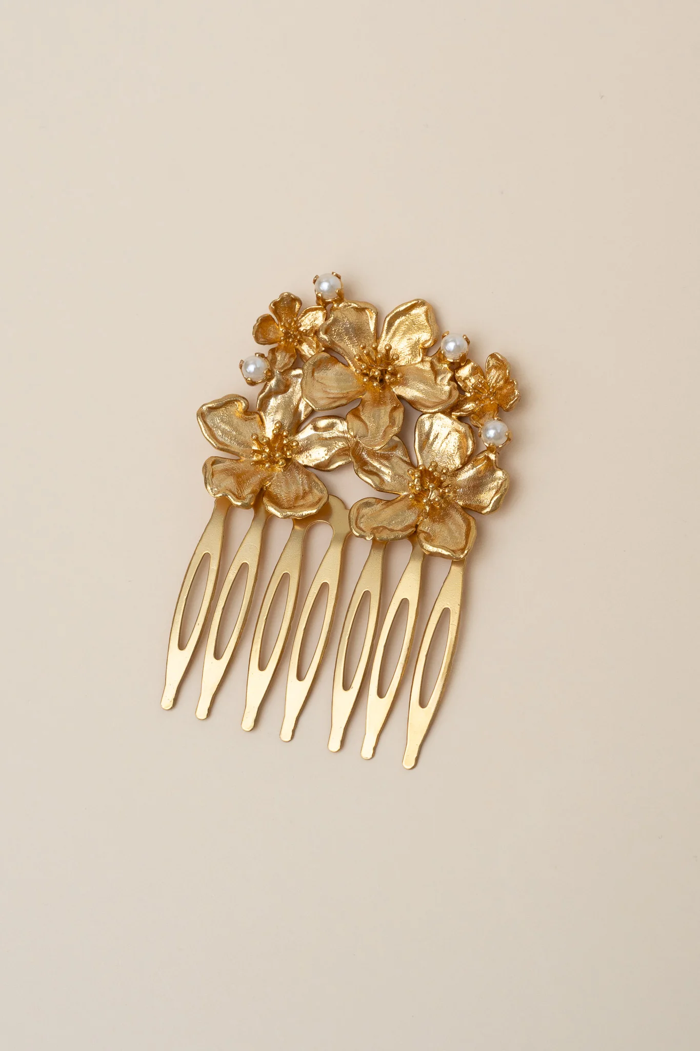 Secret Garden Pearl Hair Comb - Image 3