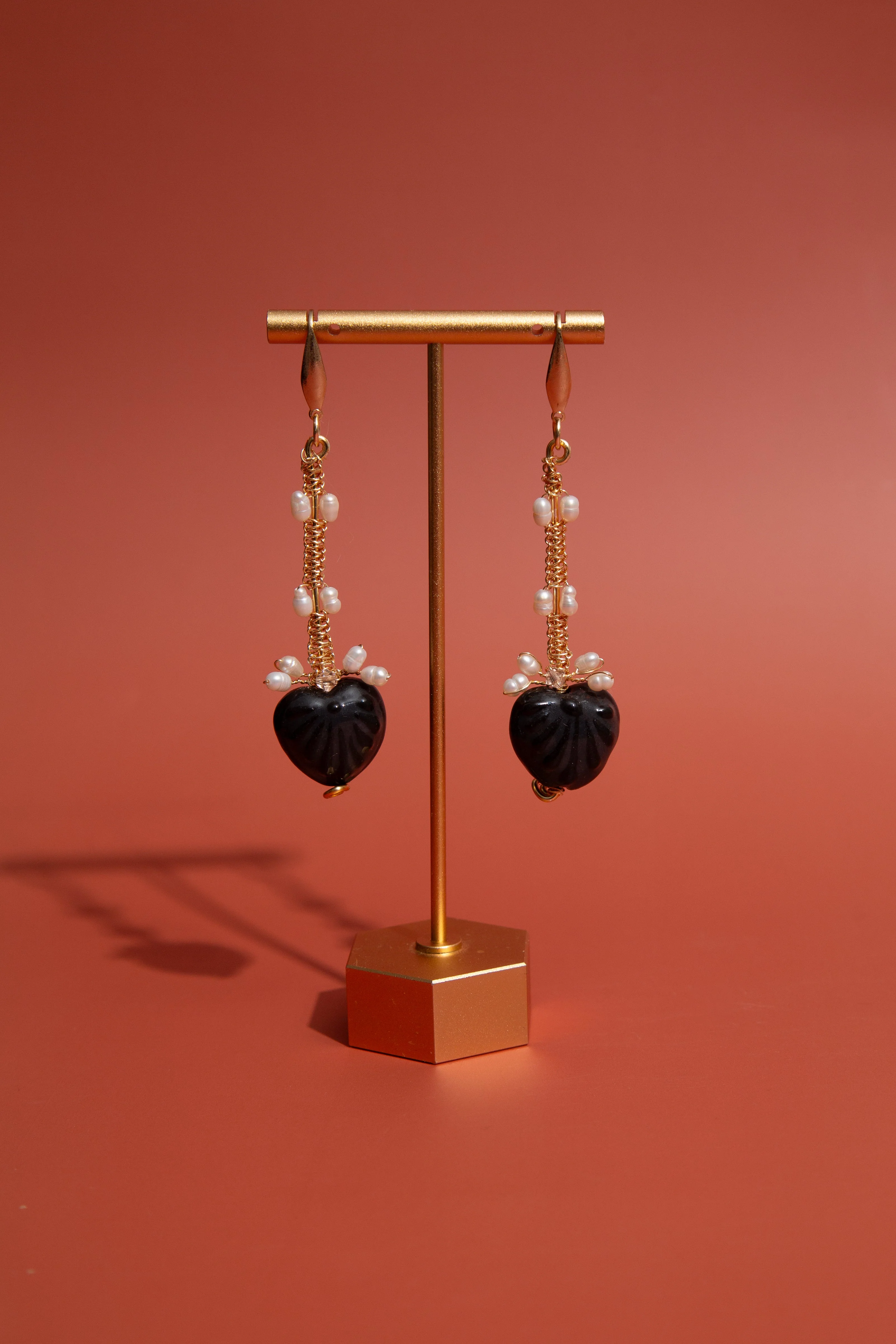 Corazón Talavera Drop Earrings - Image 3