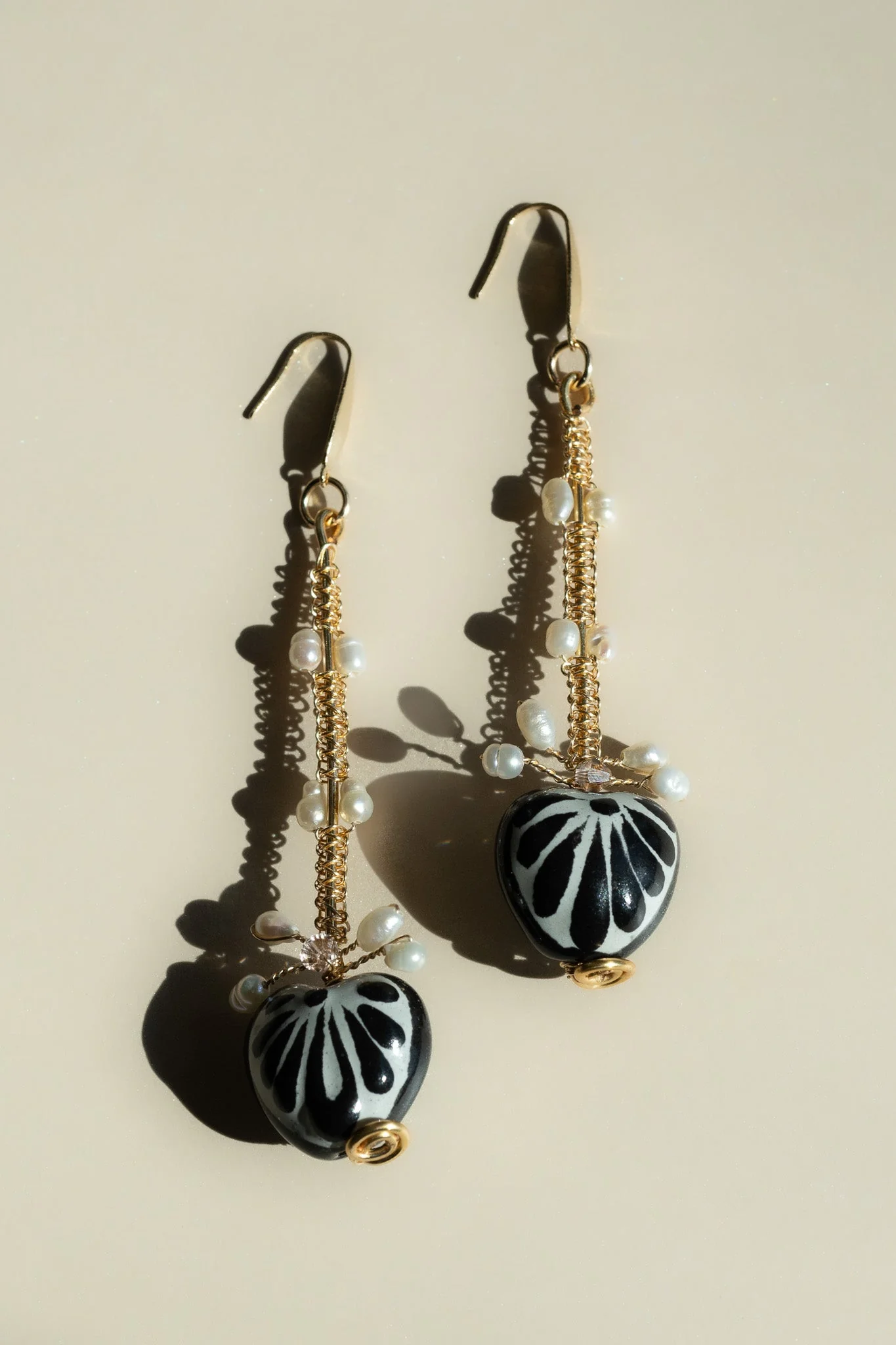 Corazón Talavera Drop Earrings - Image 4