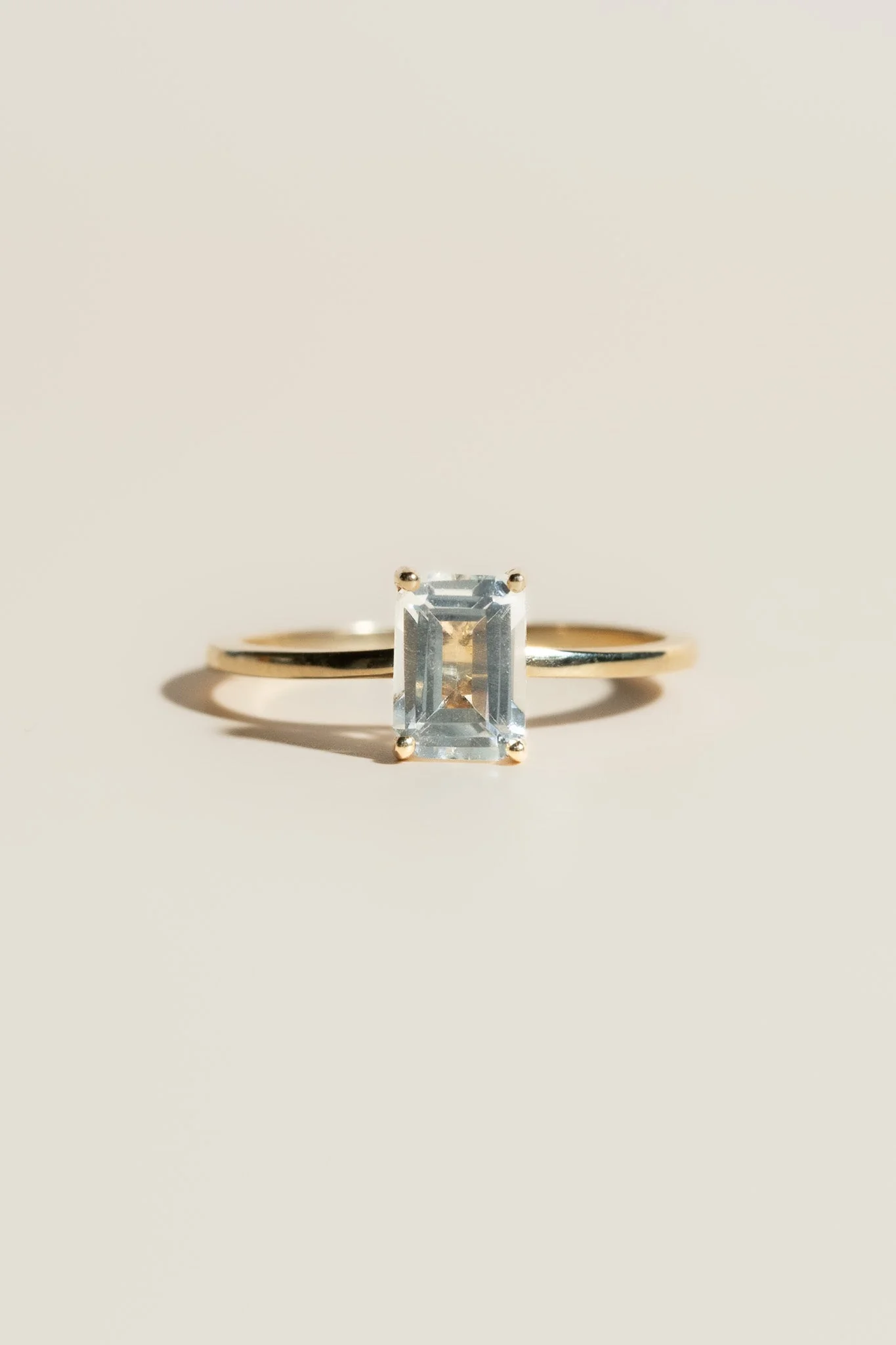 Emerald Cut Diamond Ring