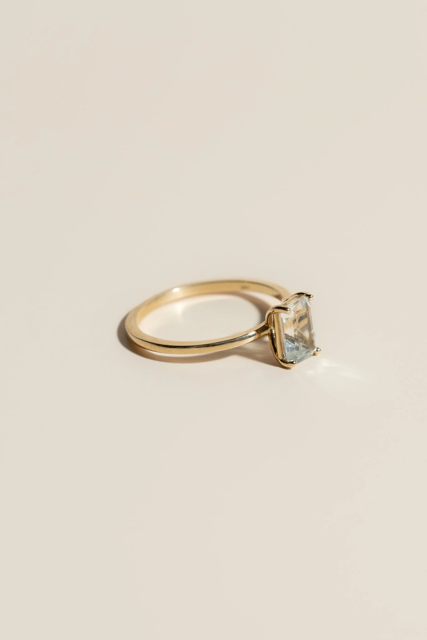 Emerald Cut Diamond Ring - Image 4