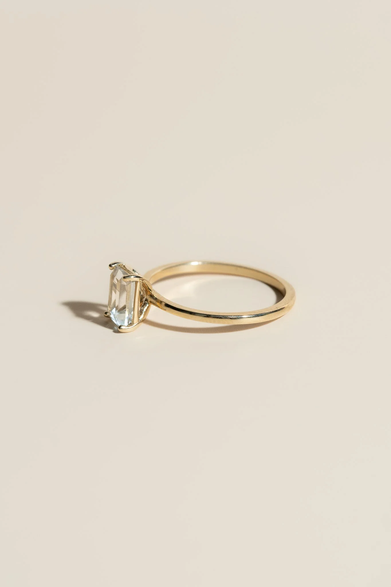 Emerald Cut Diamond Ring - Image 5