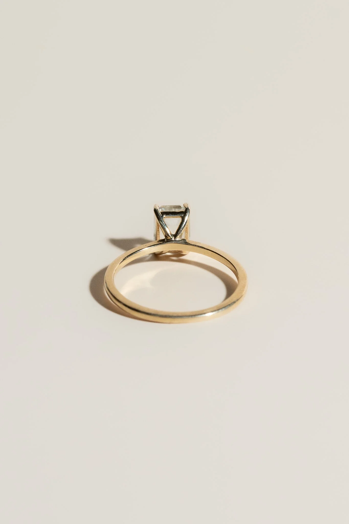 Emerald Cut Diamond Ring - Image 6