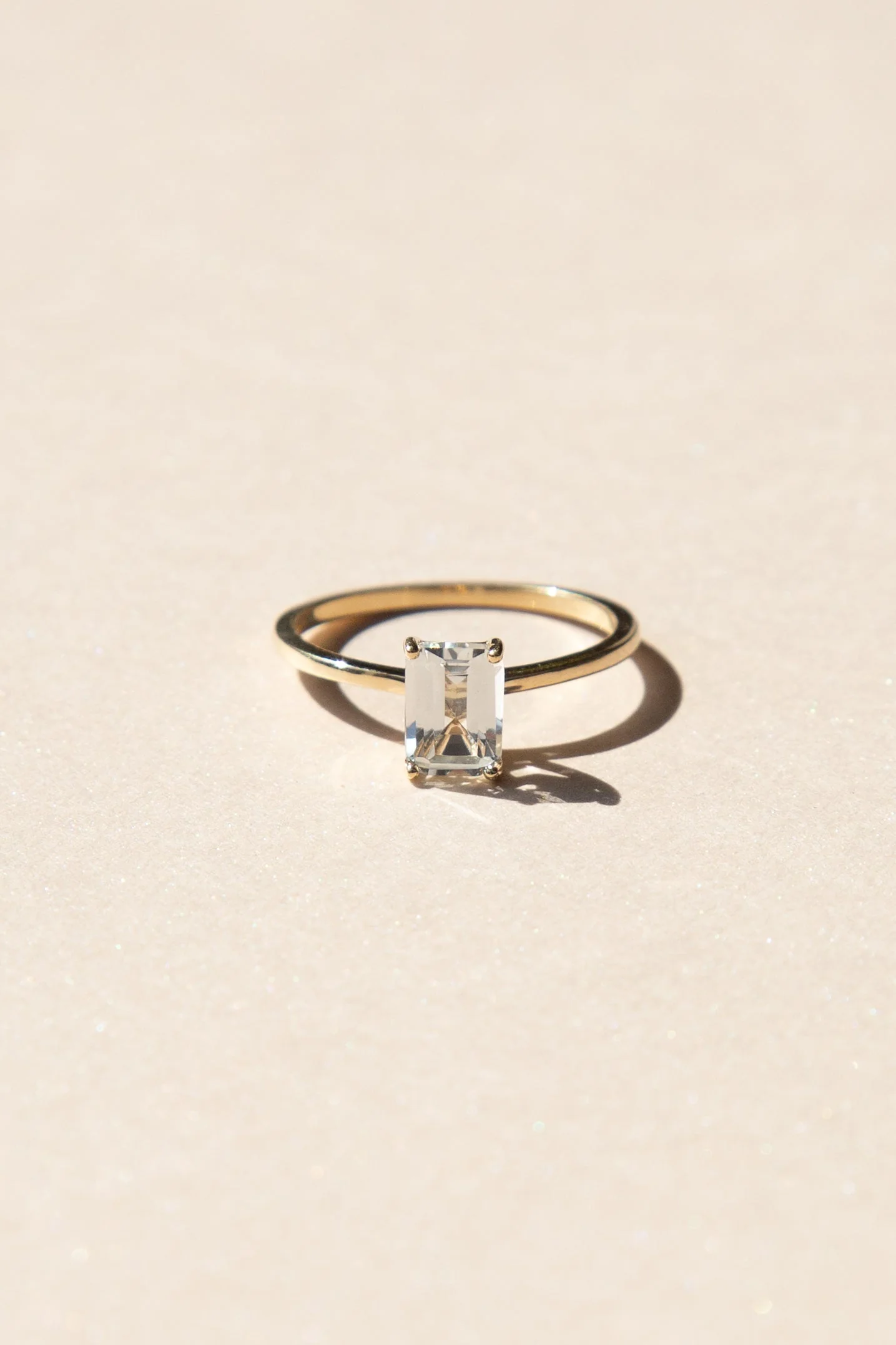 Emerald Cut Diamond Ring - Image 7
