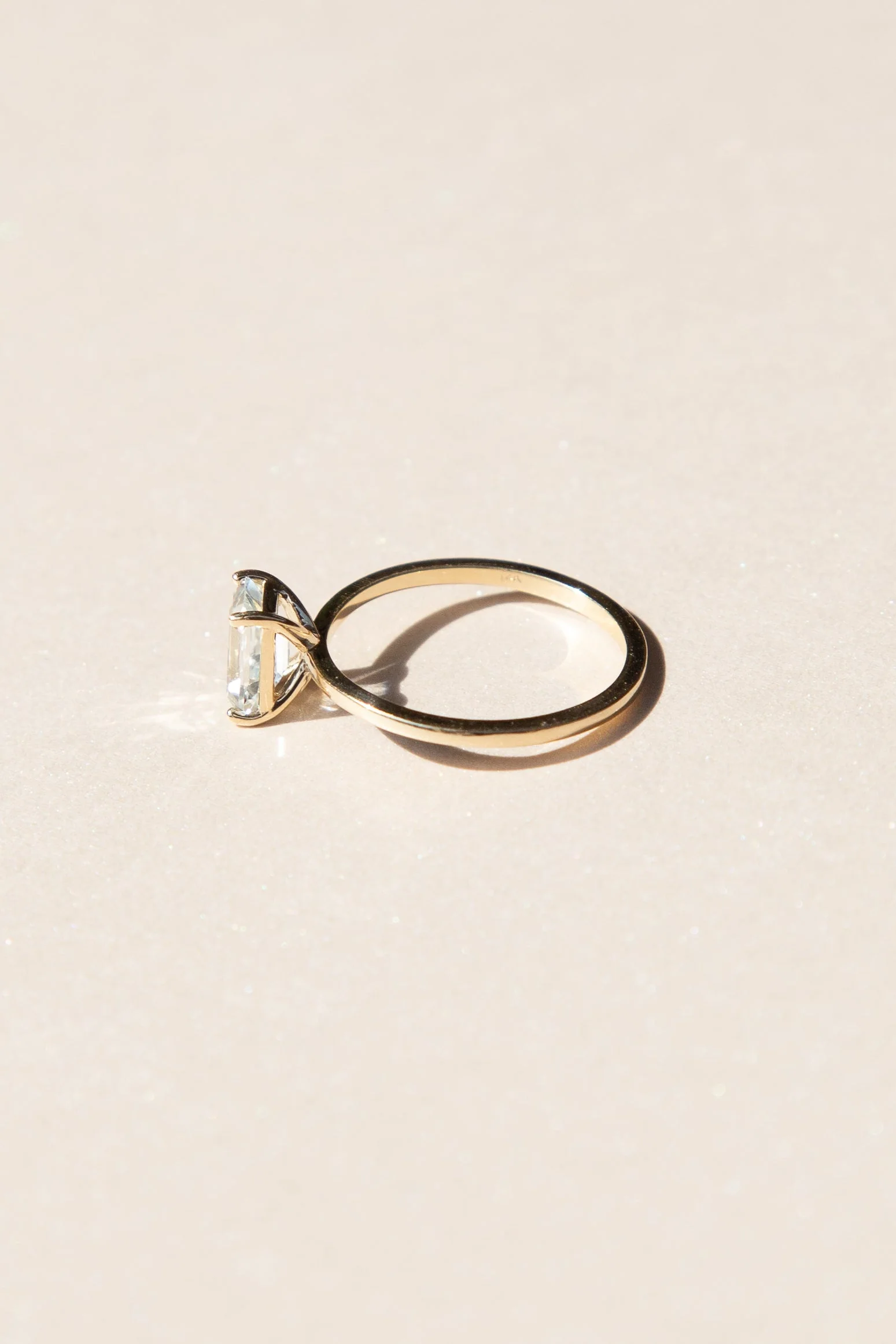 Emerald Cut Diamond Ring - Image 9