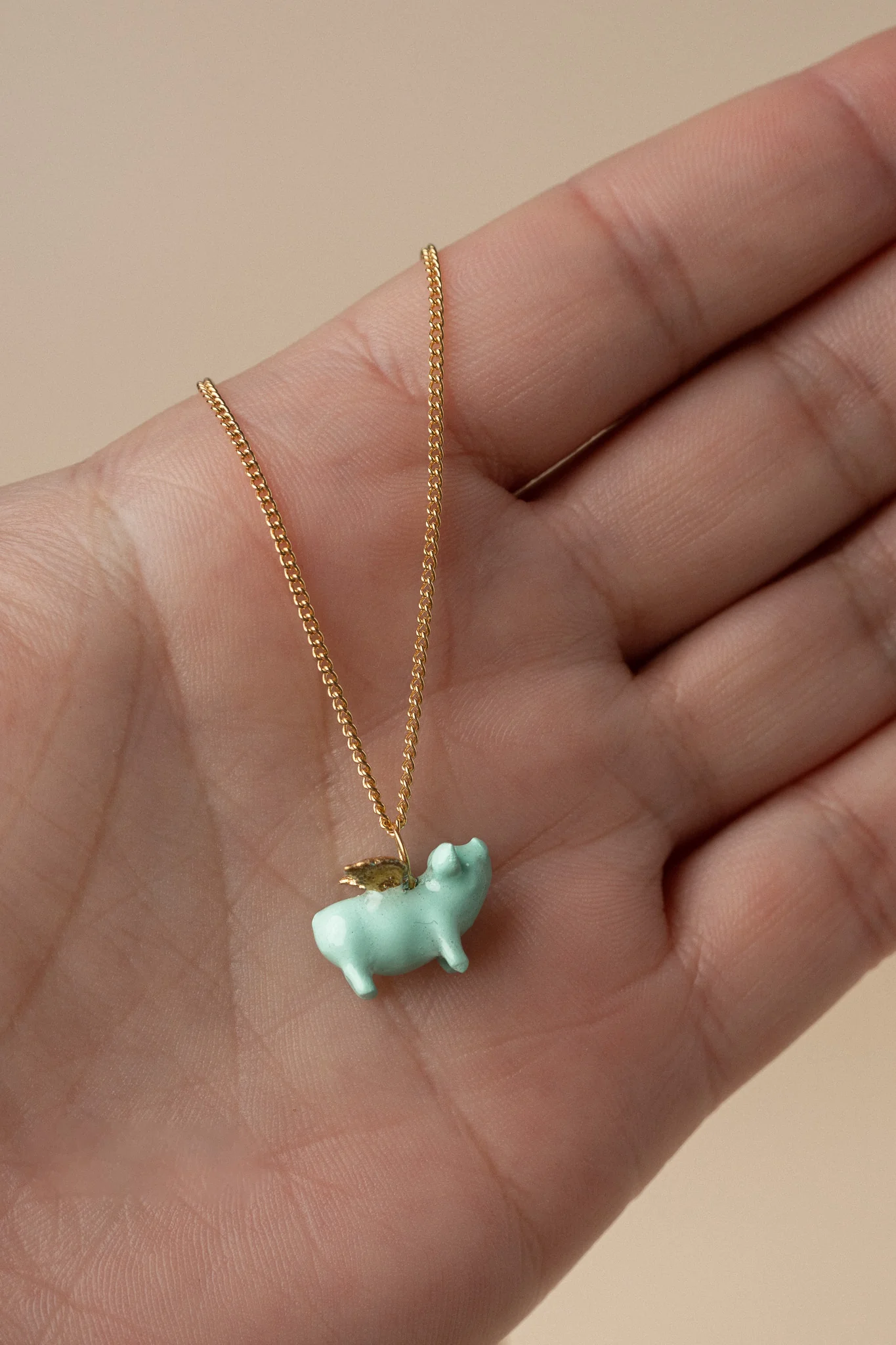 Flying Pig Necklace - Image 5
