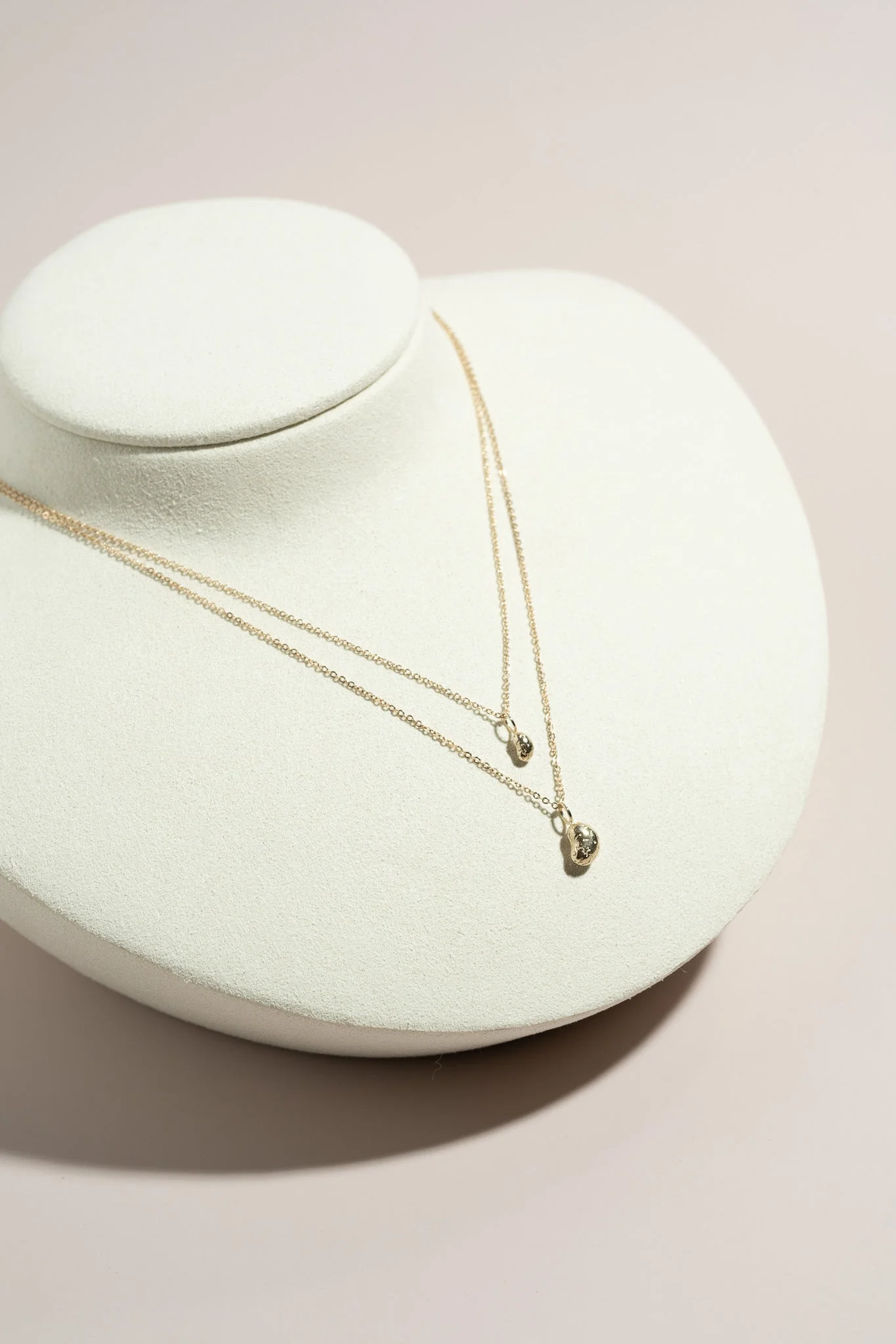 14K Frijolito Grande Necklace - Image 4