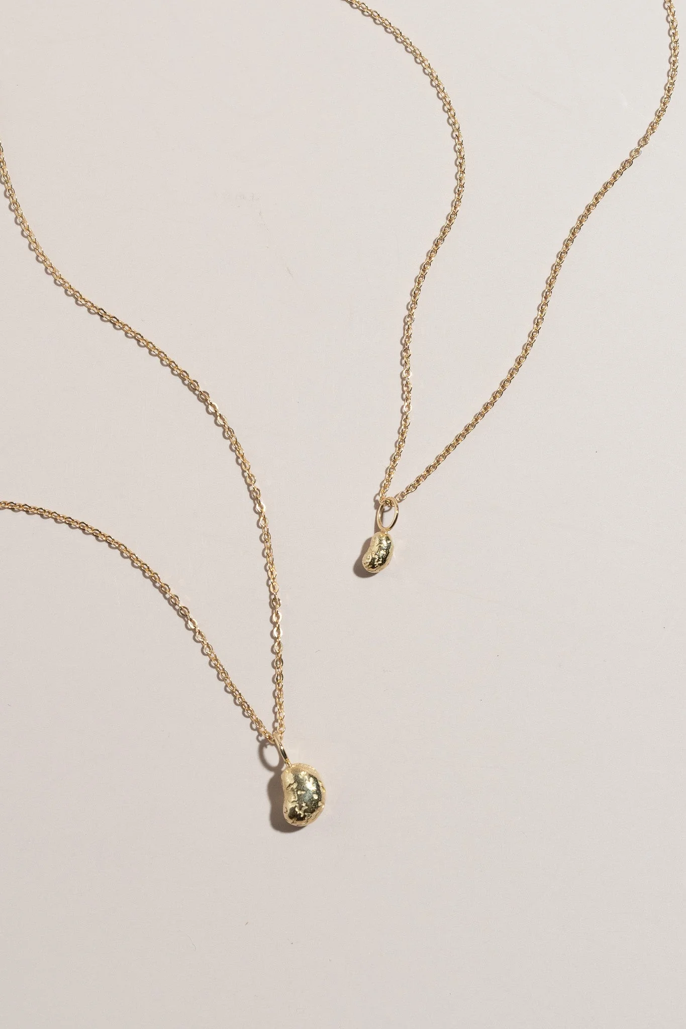 14K Frijolito Grande Necklace - Image 6