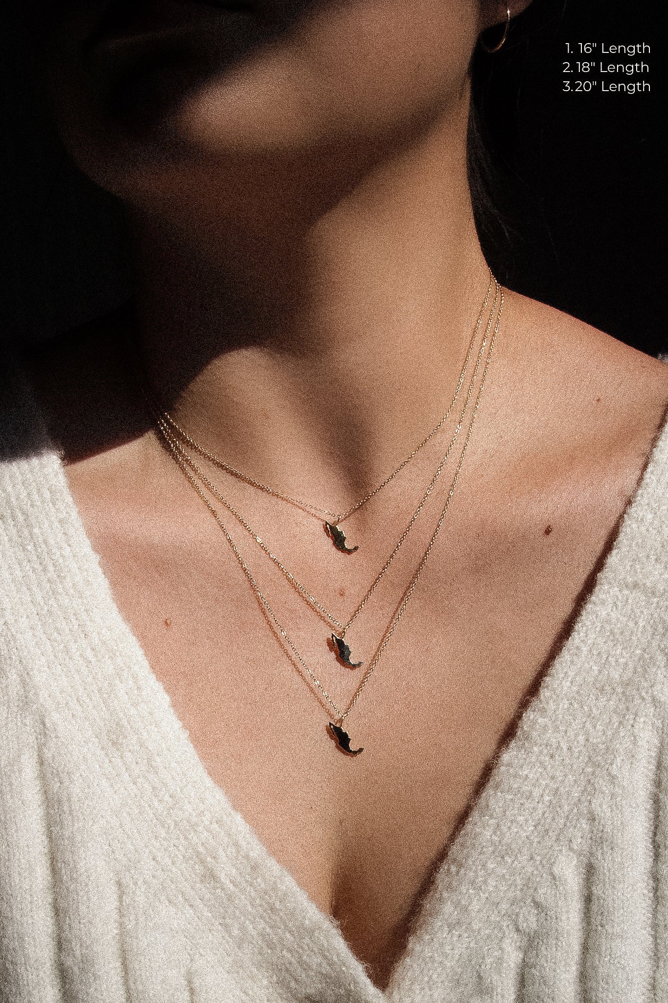 14K Mini Frijolito Necklace - Image 6
