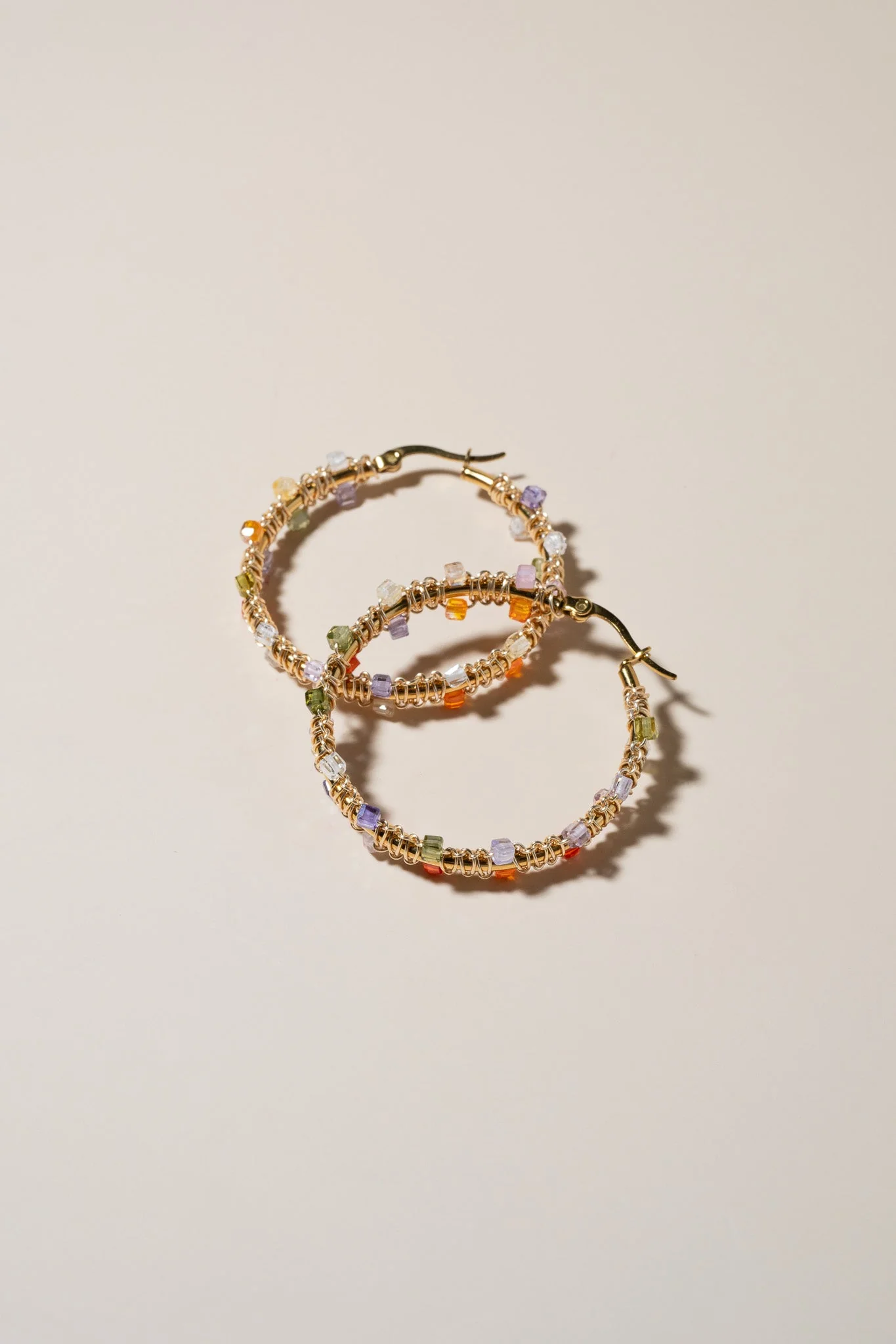 Iris Hoop Earrings - Image 3