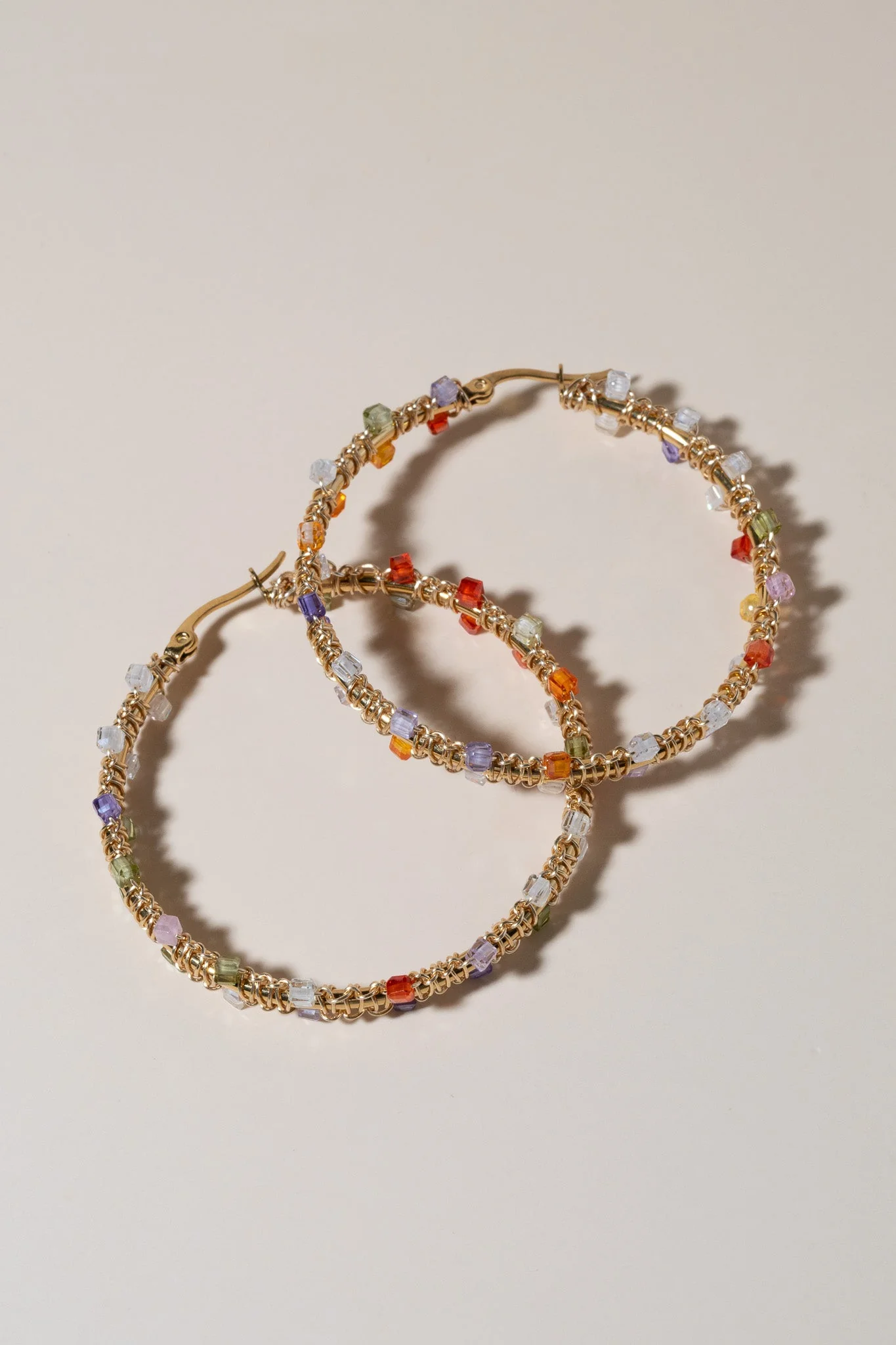 Iris Hoop Earrings - Image 5