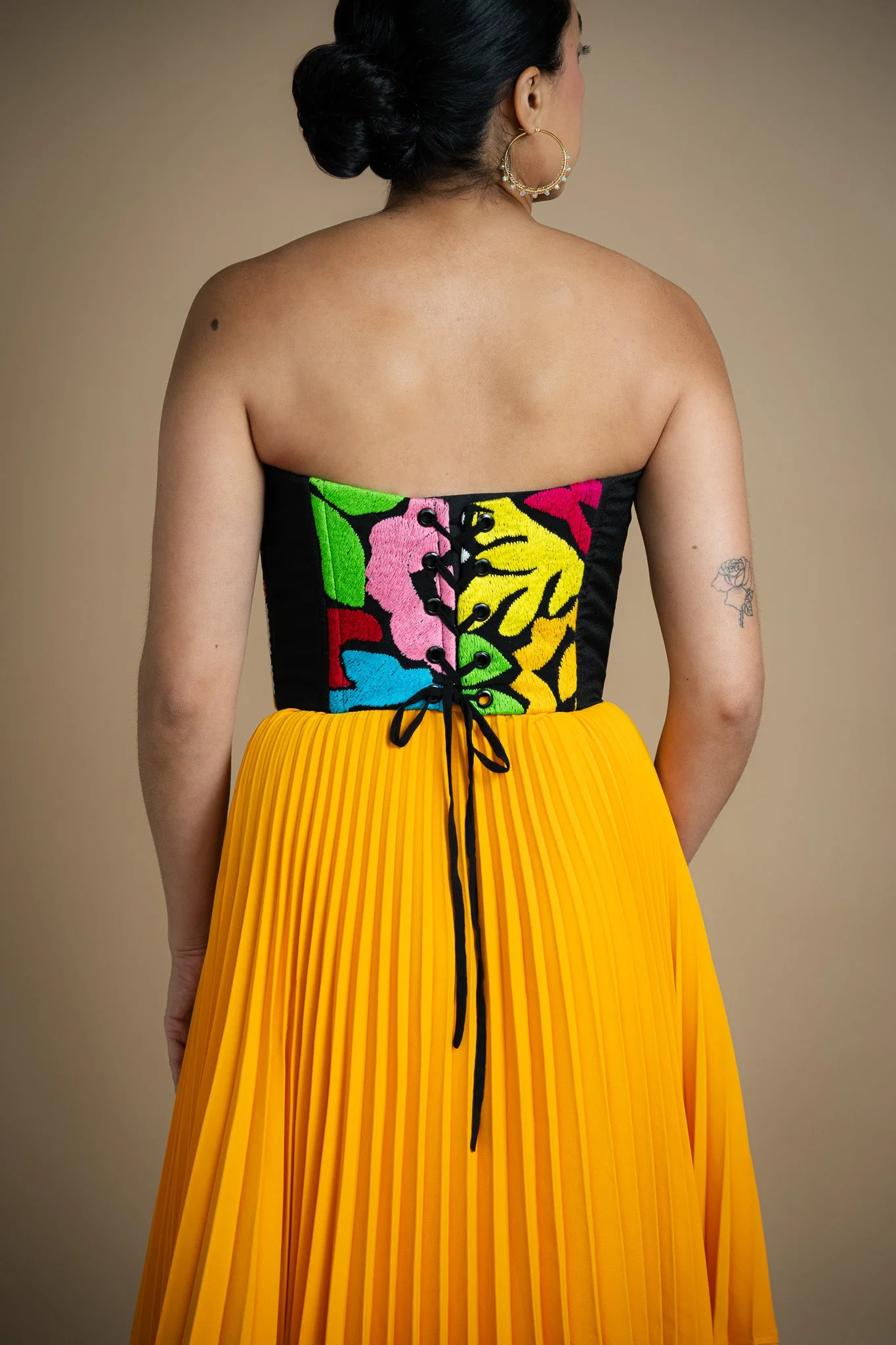 Jalapa de Díaz Strapless Bustier - Image 4