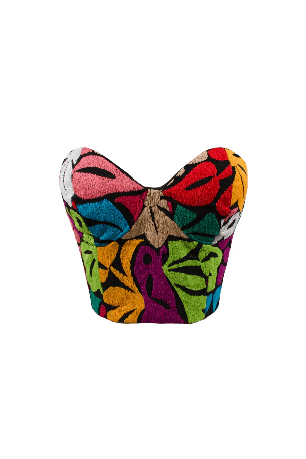 Jalapa de Díaz Strapless Bustier - Image 5