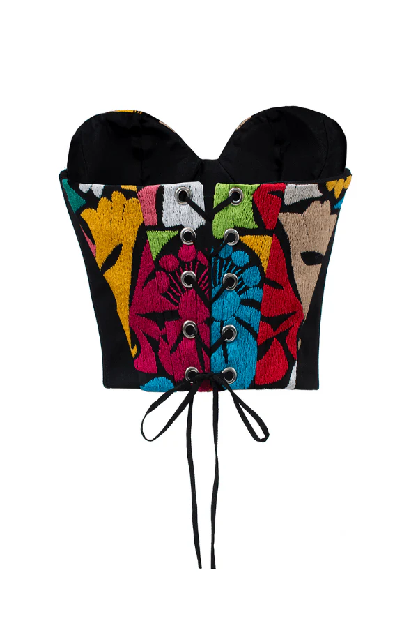Jalapa de Díaz Strapless Bustier - Image 6