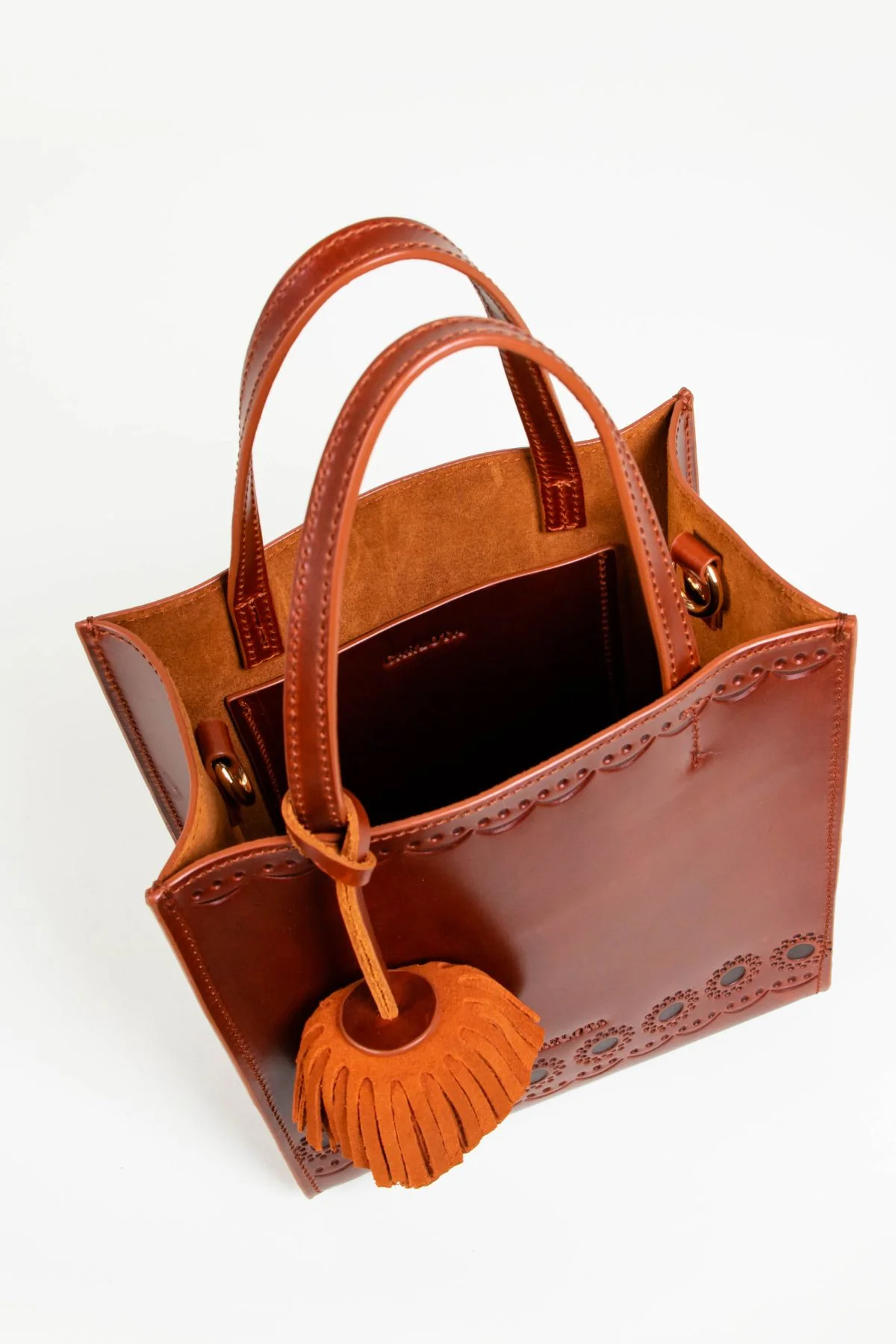 La Maceta Baby Tote - Rust - Image 4
