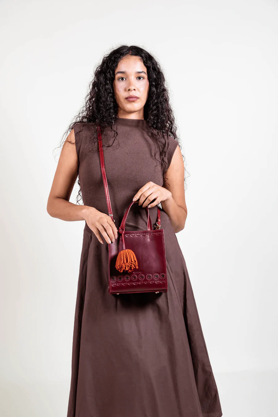 La Maceta Baby Tote - Red - Image 5