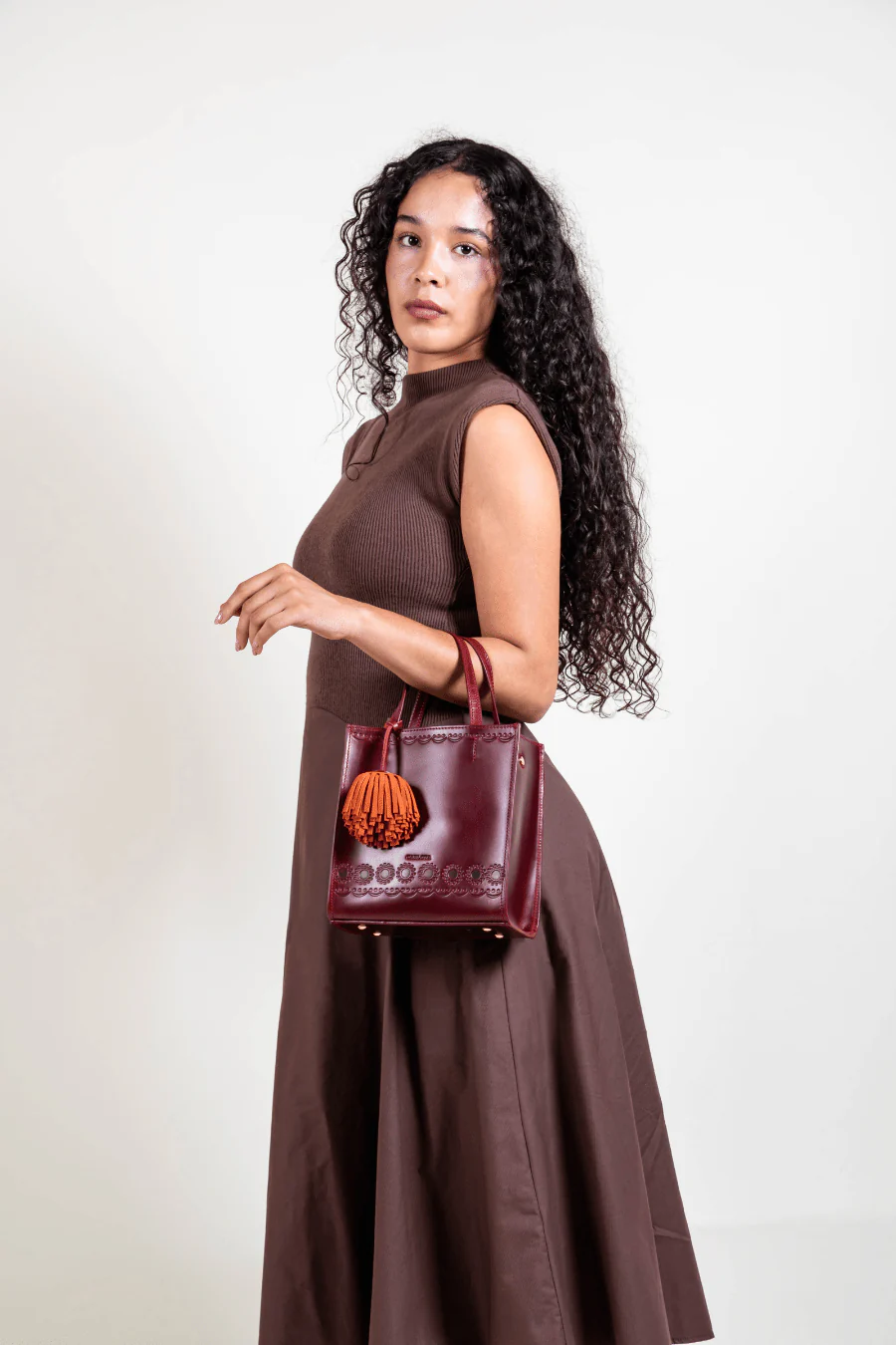 La Maceta Baby Tote - Red - Image 6