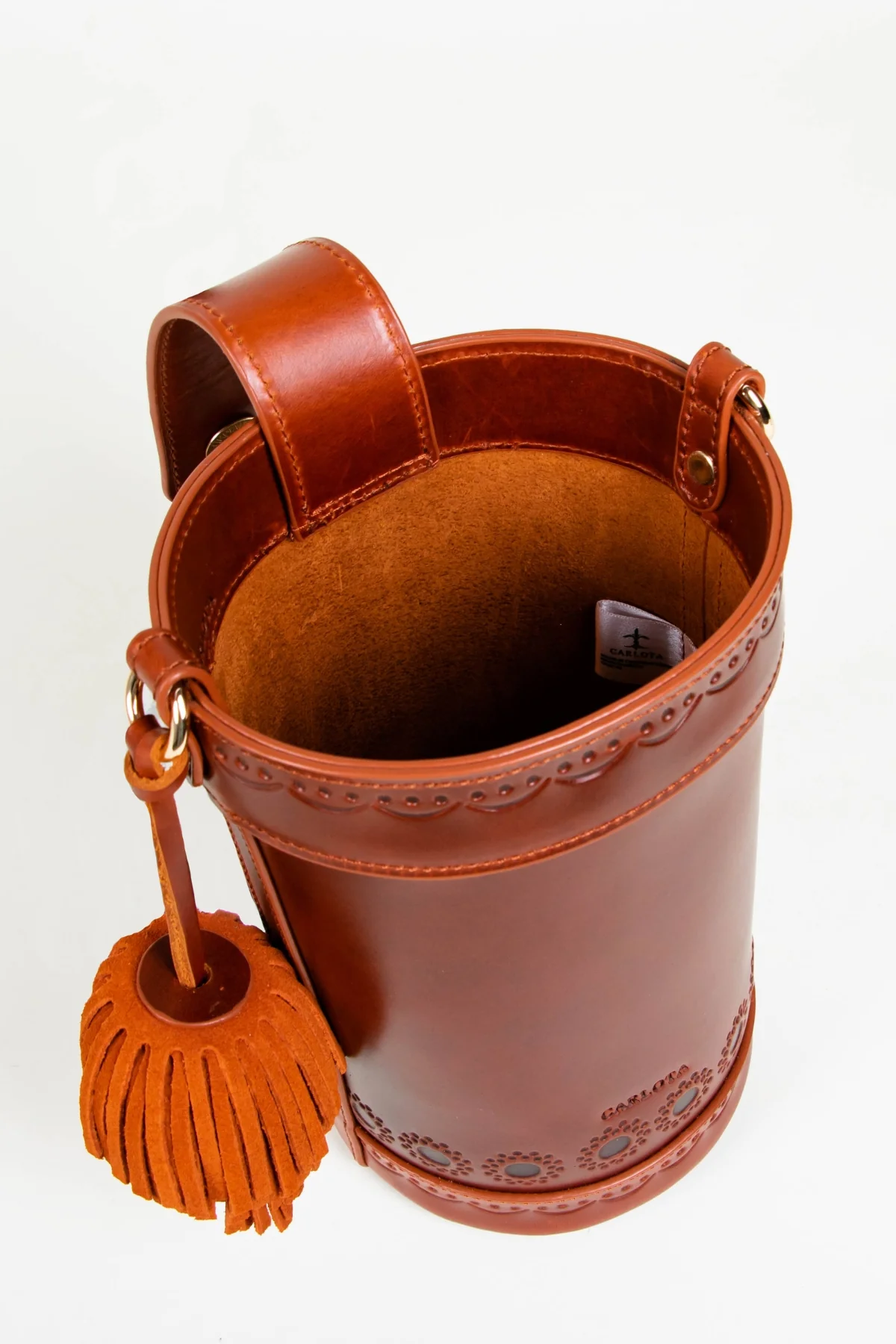 La Maceta Crossbody - Rust - Image 4
