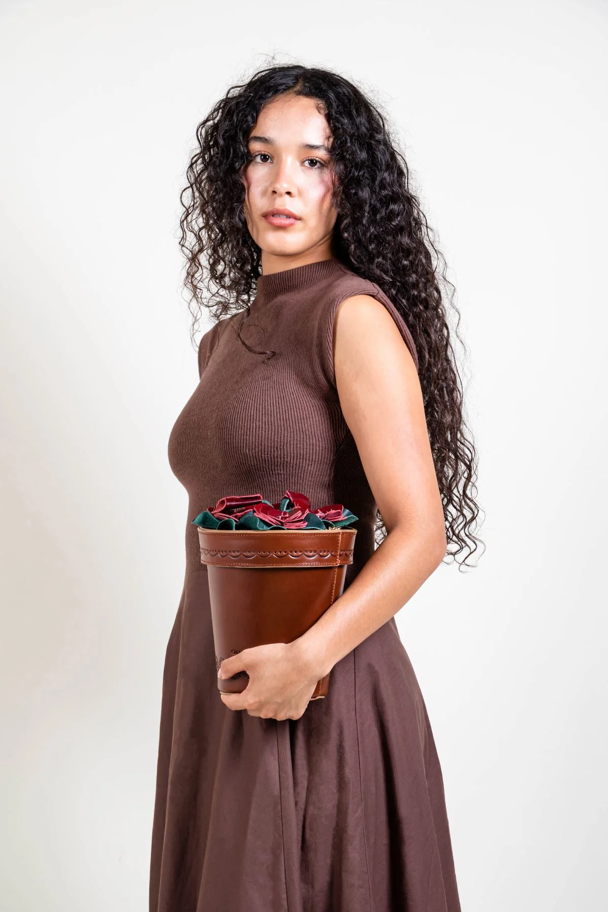 La Maceta Crossbody - Tobacco - Image 10